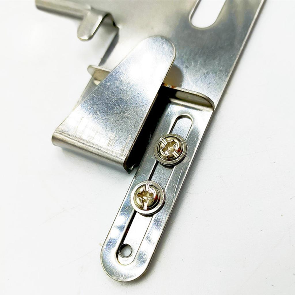 Adjustable Cloth Guide Fit 2/3 Needle Cover Stitch Machine Durable Metal