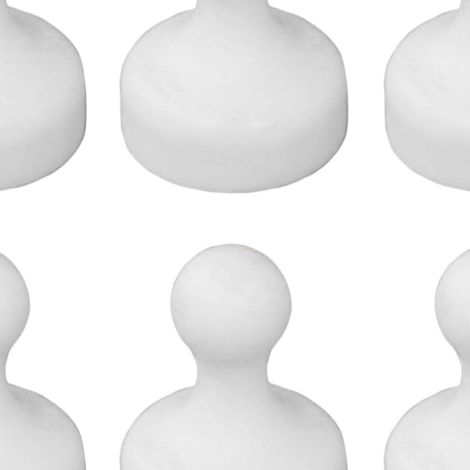 6x Stamp Shape Diamond Painting Magnet Cover Holder Magnetic Supplies White