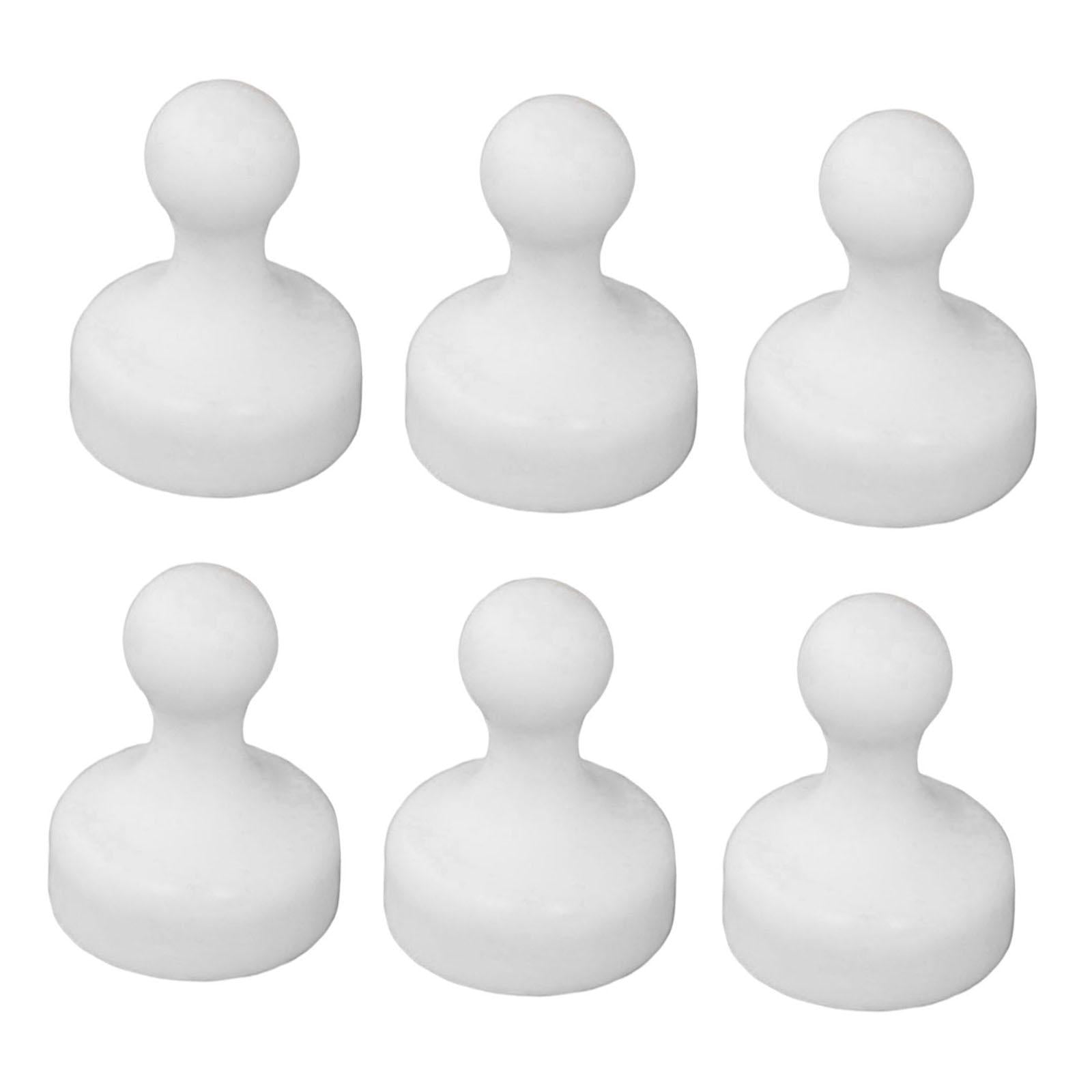 6x Stamp Shape Diamond Painting Magnet Cover Holder Magnetic Supplies White