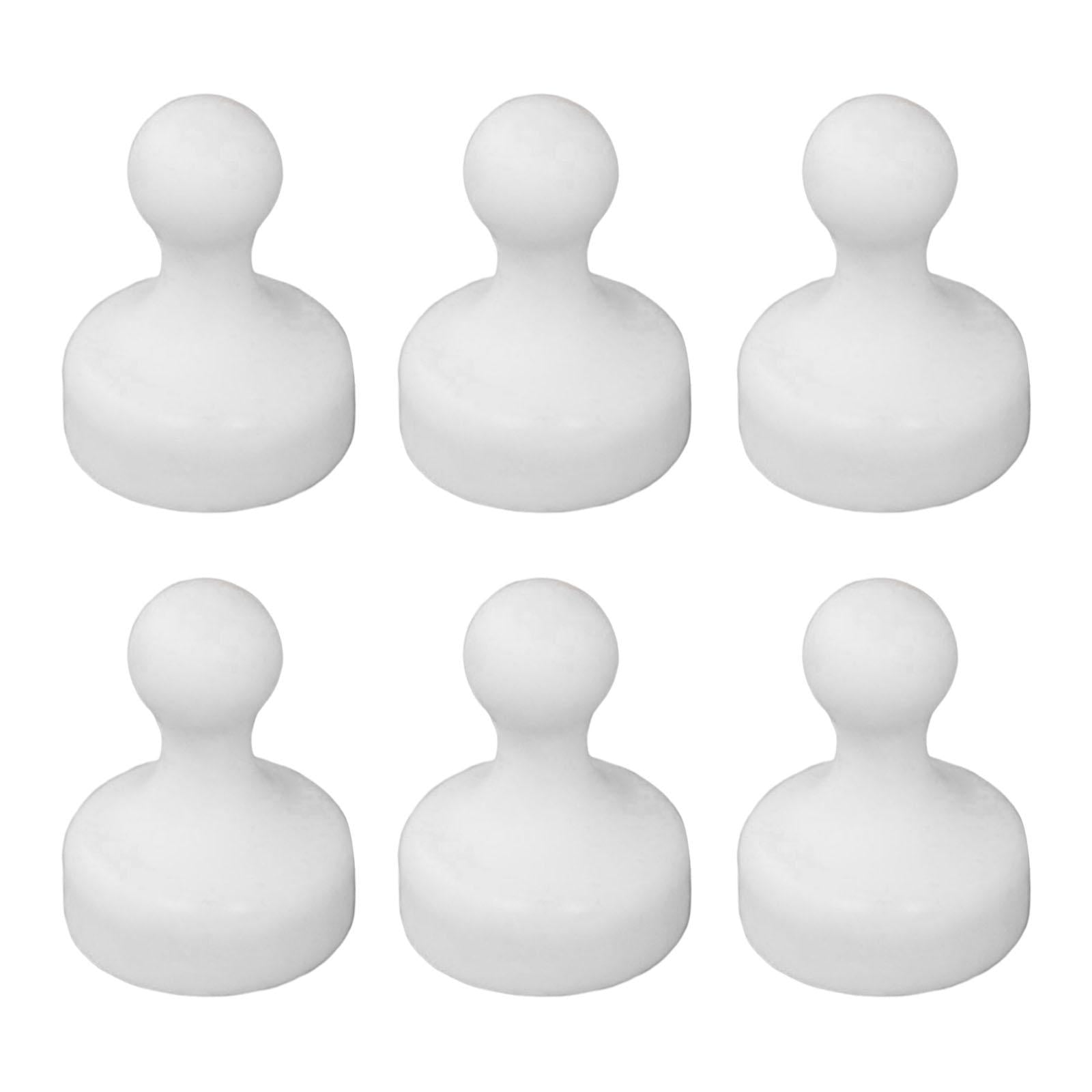 6x Stamp Shape Diamond Painting Magnet Cover Holder Magnetic Supplies White