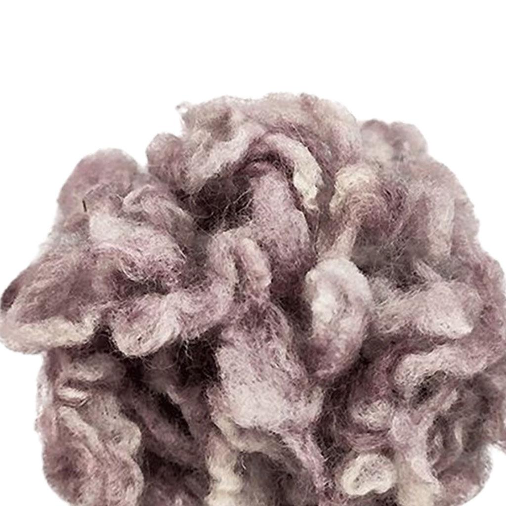 Wool Felt Wool Roving for Adults Needle Felting Doll Hair Making Gray