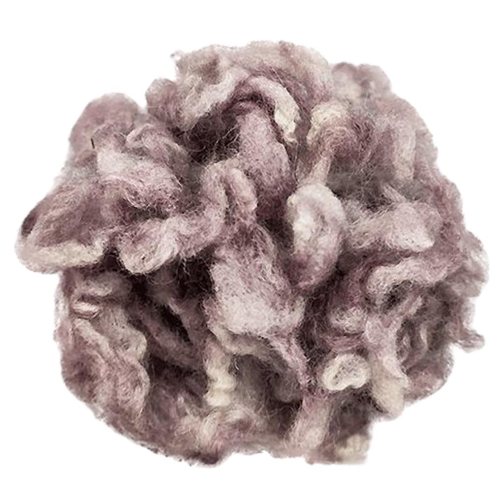 Wool Felt Wool Roving for Adults Needle Felting Doll Hair Making Gray