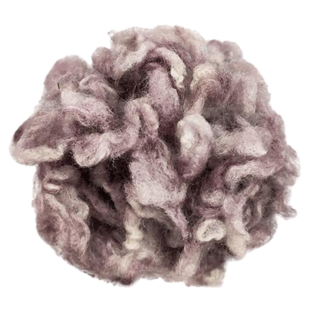 Wool Felt Wool Roving for Adults Needle Felting Doll Hair Making Gray