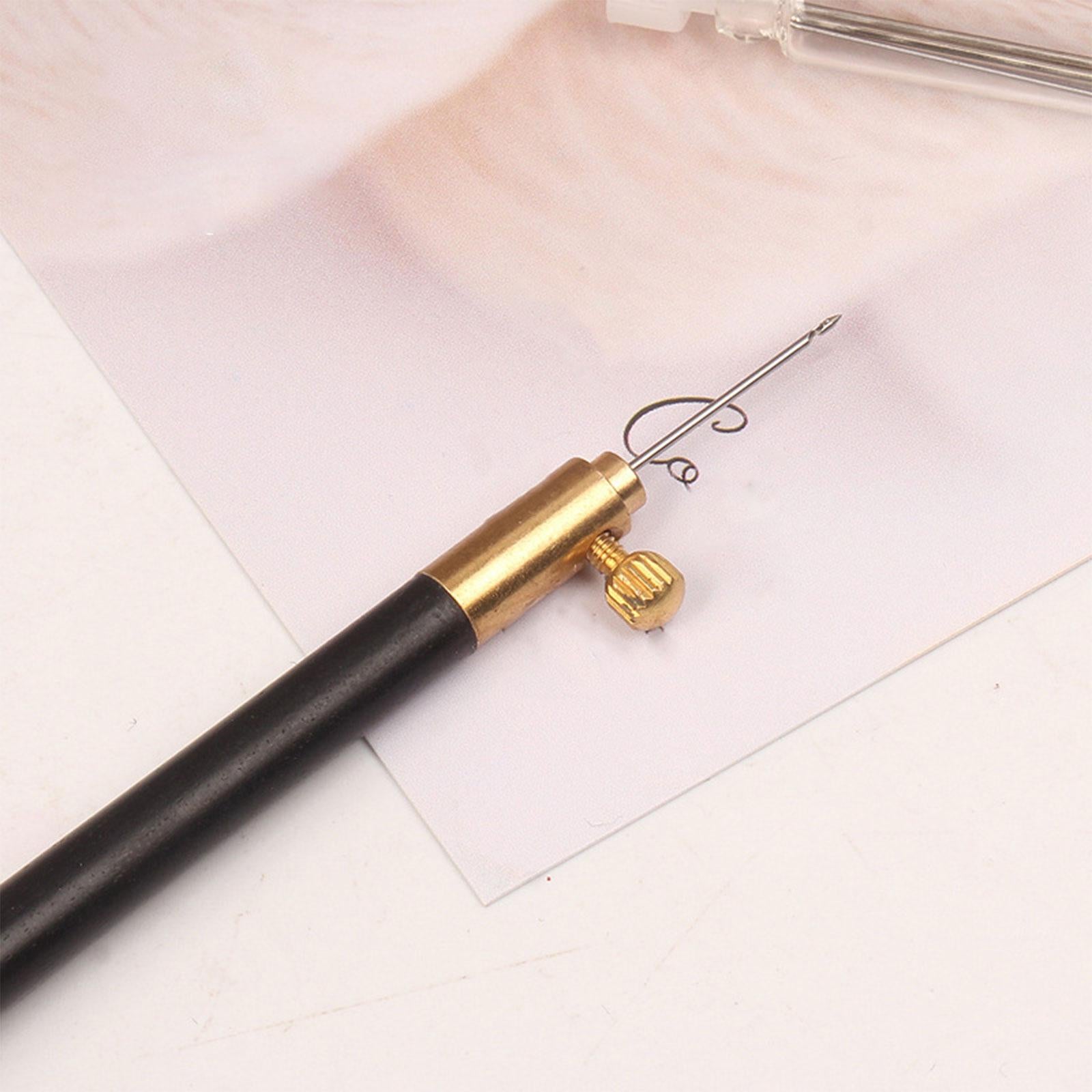 French Crochet Hook with 4 Needles Embroidery Beading Crochet Tool Set