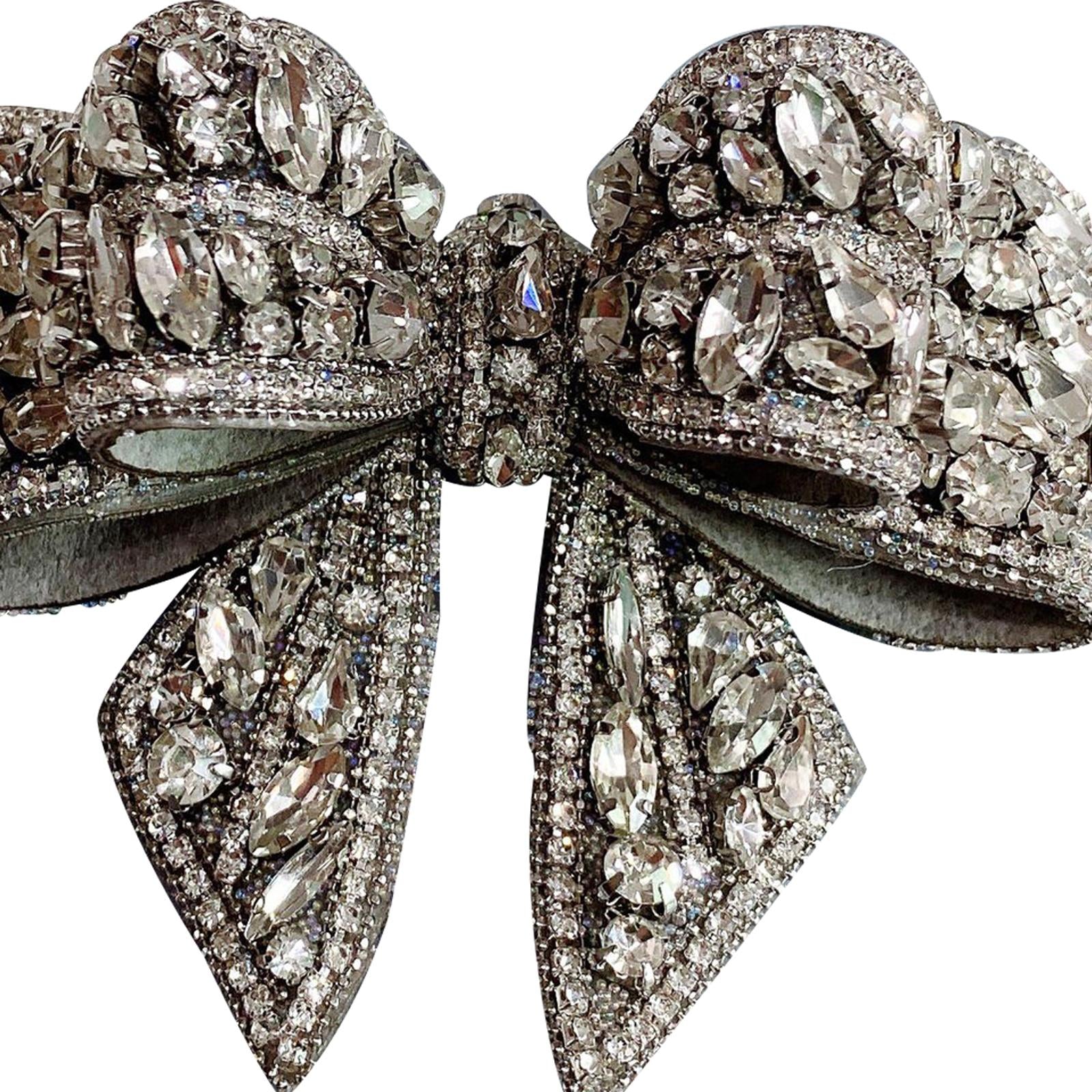 Women Butterfly Rhinestones Decorative Shoes Jewelry Charm Decor Accessory