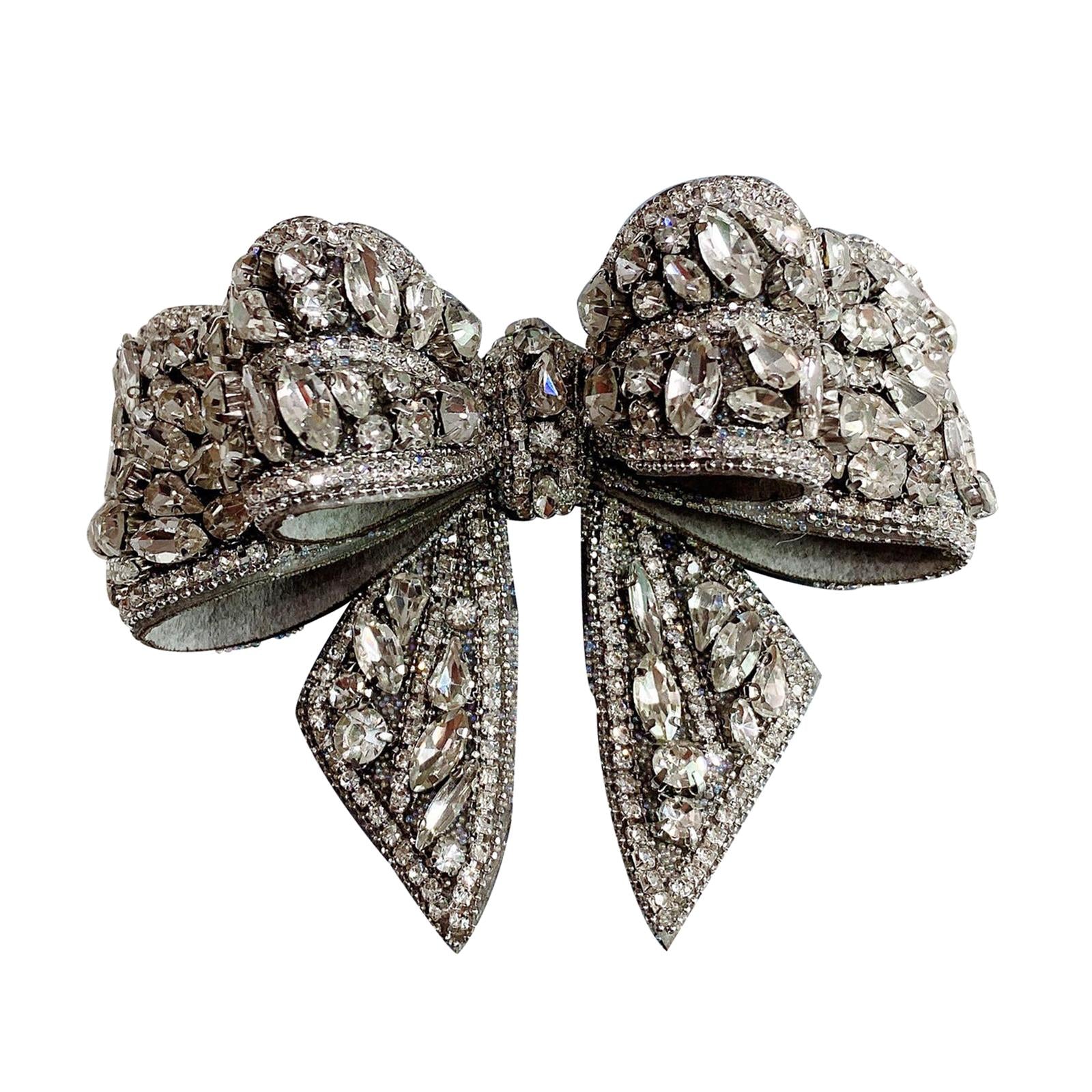 Women Butterfly Rhinestones Decorative Shoes Jewelry Charm Decor Accessory