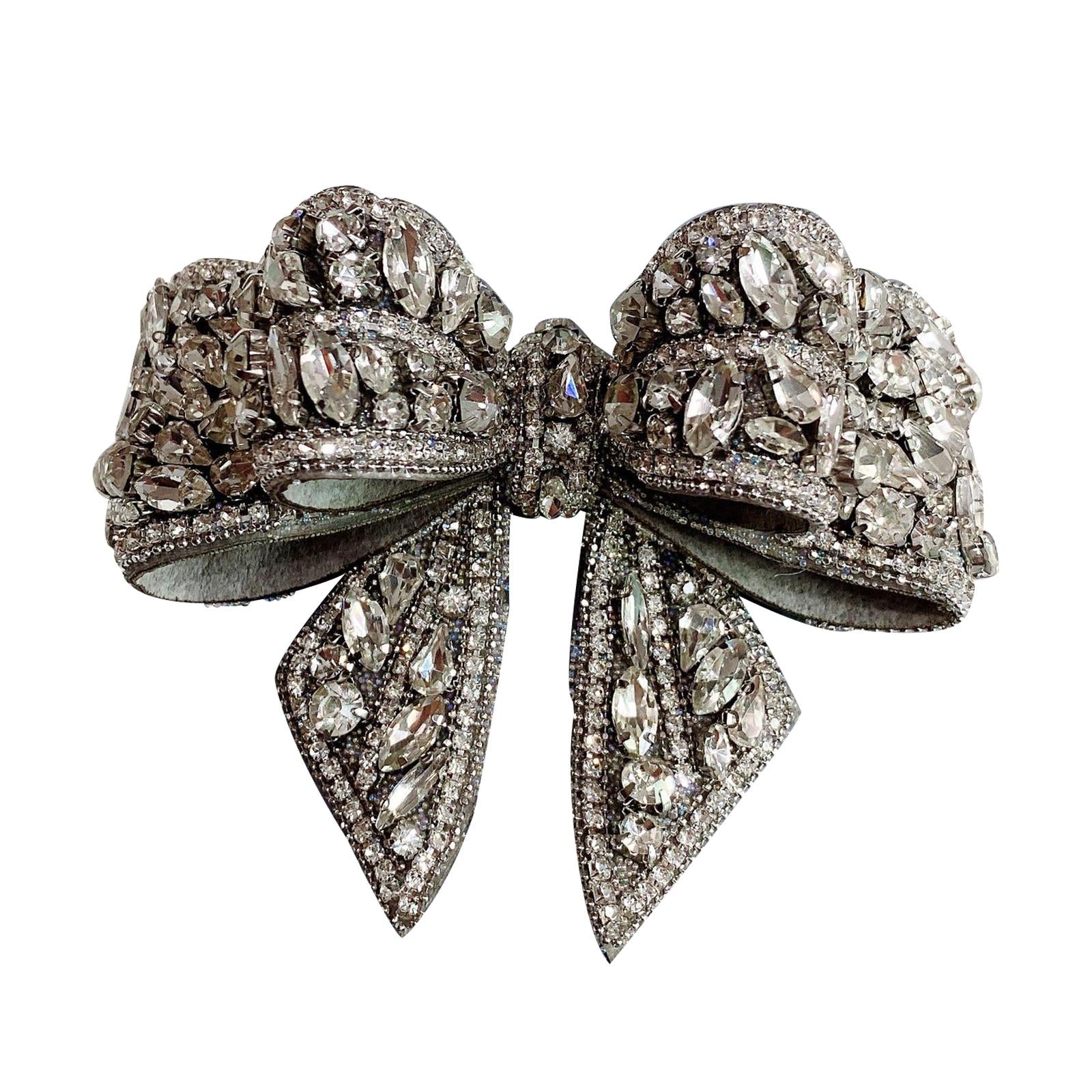 Women Butterfly Rhinestones Decorative Shoes Jewelry Charm Decor Accessory