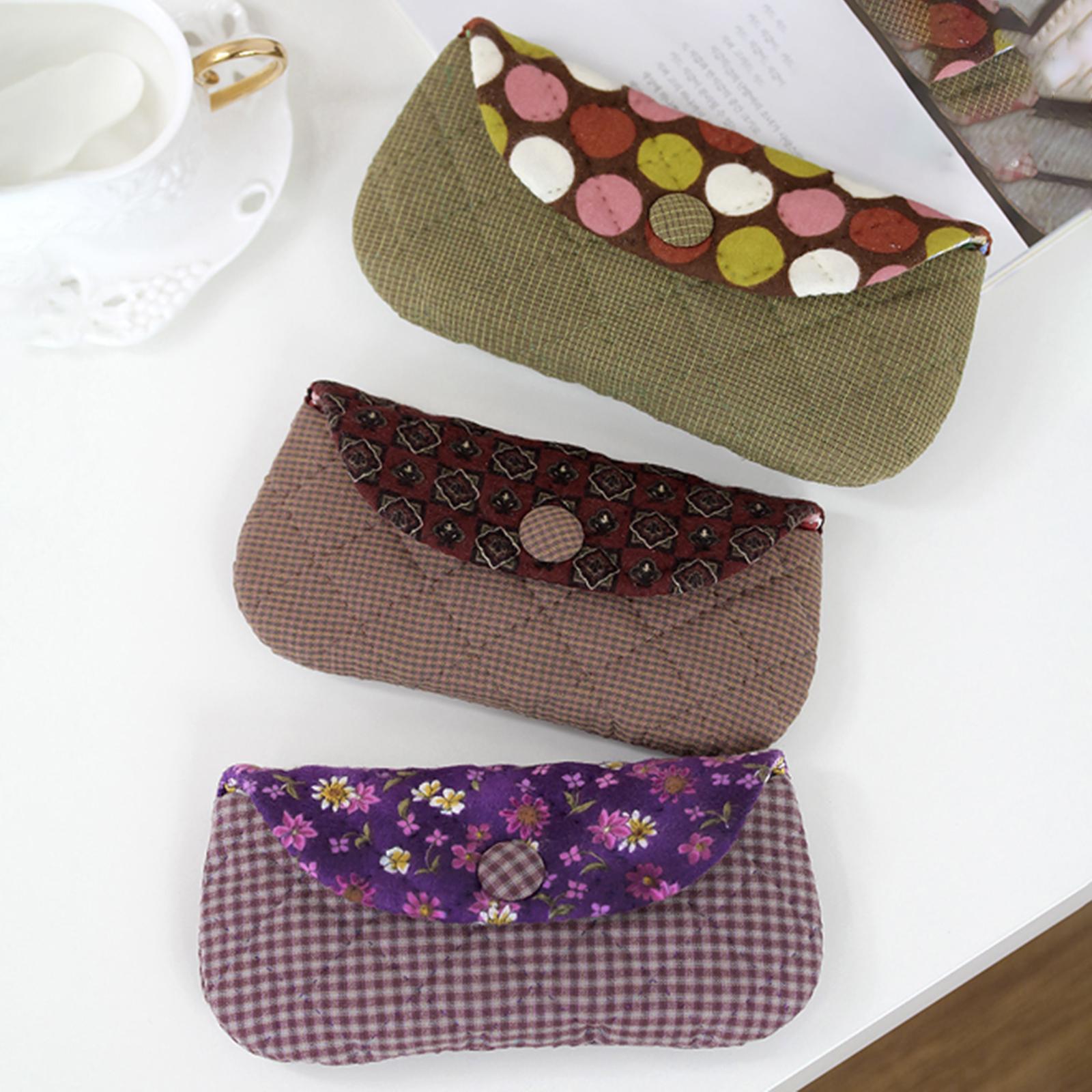 Glasses Case Bag Quilting Template Patchwork Stencil Ruler Quilt DIY Craft L