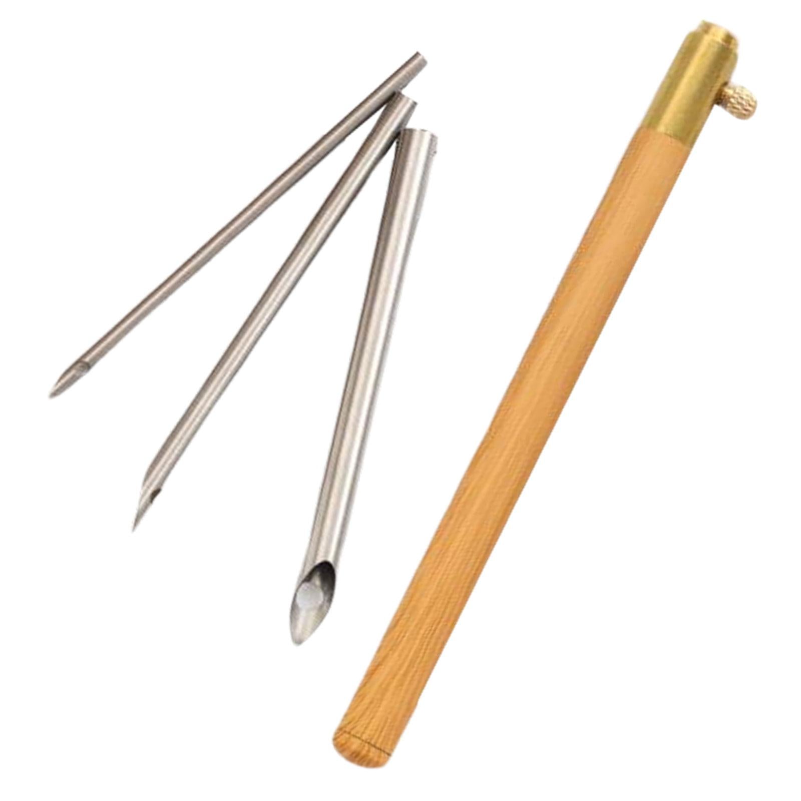 Embroidery Punch Pens Stitchwork Needle Knitting Tools for Embellishment Rug