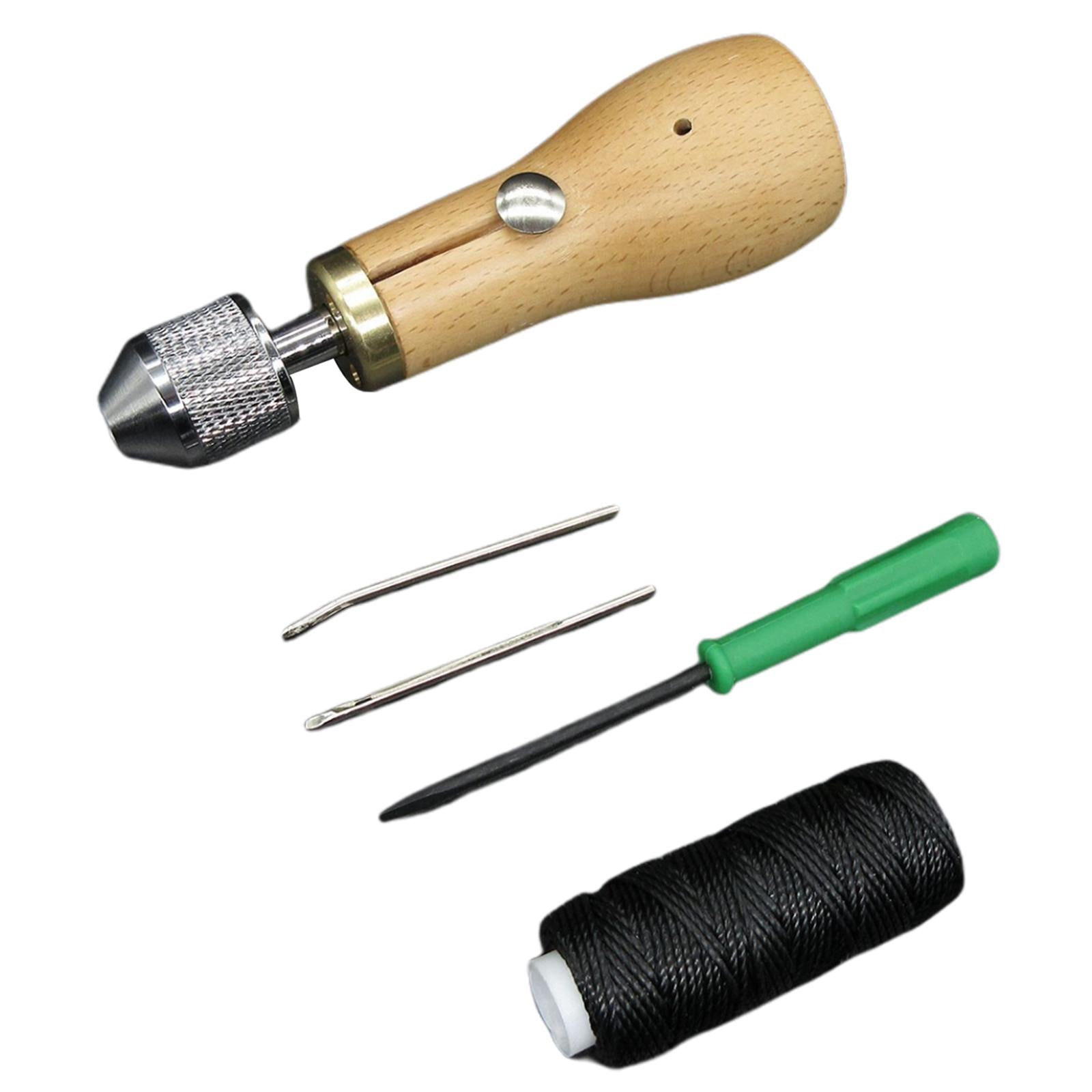 Sewing Awl Thread Kit Repair Tools Stitcher DIY Craft No Spool device