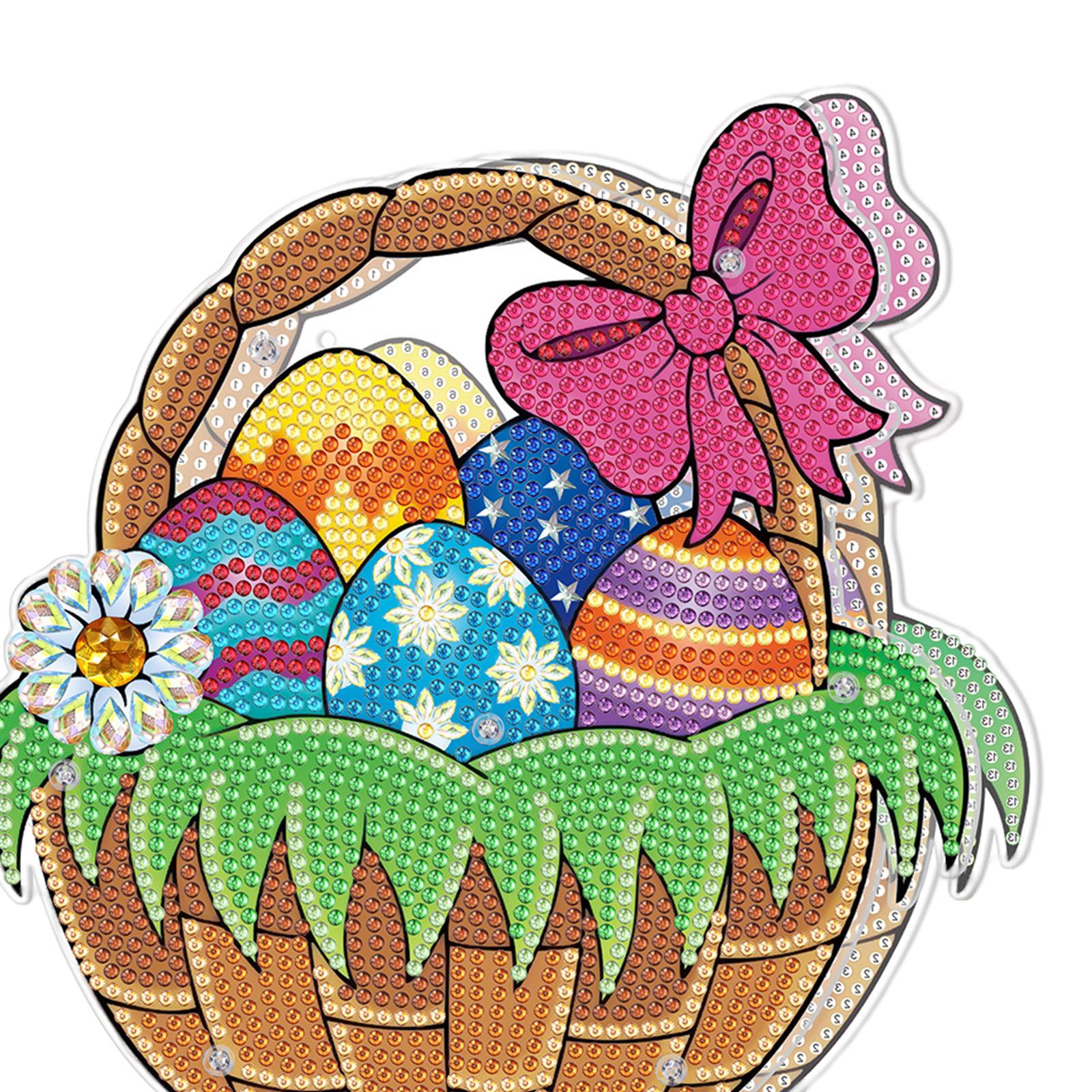 DIY Diamond Painting Easter Rabbit Decoration Handmade Diamond Drawing D