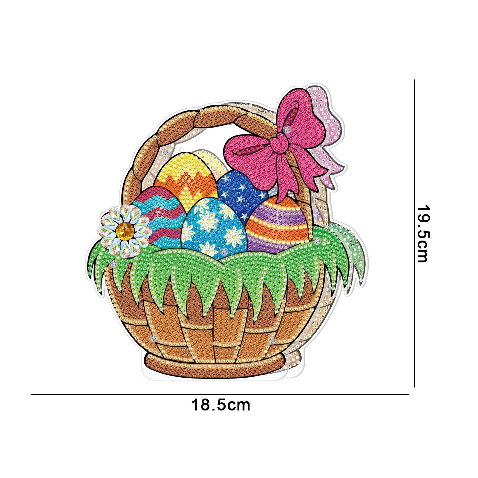 DIY Diamond Painting Easter Rabbit Decoration Handmade Diamond Drawing D