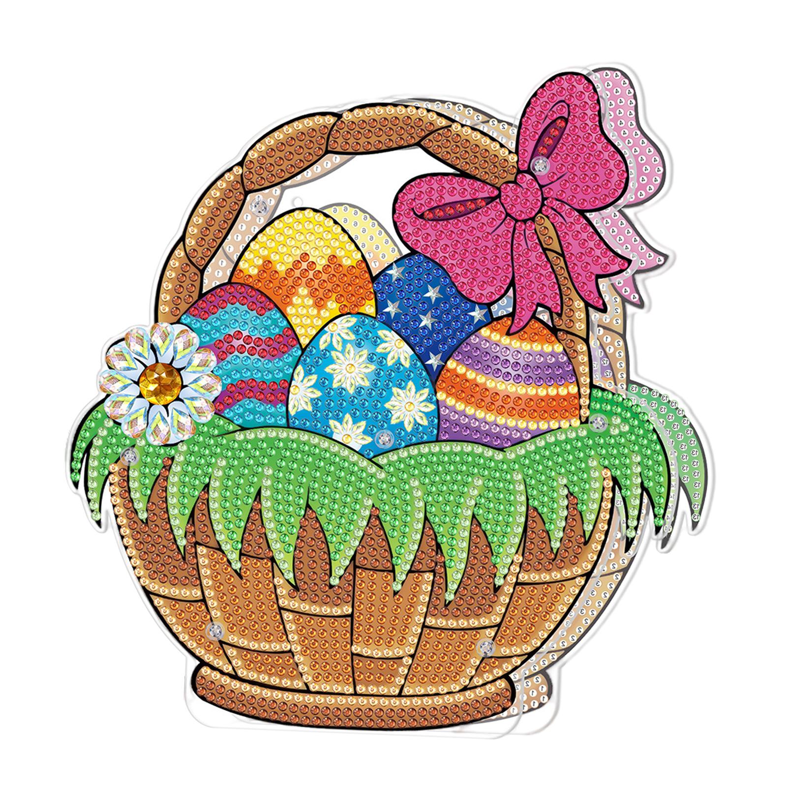DIY Diamond Painting Easter Rabbit Decoration Handmade Diamond Drawing D
