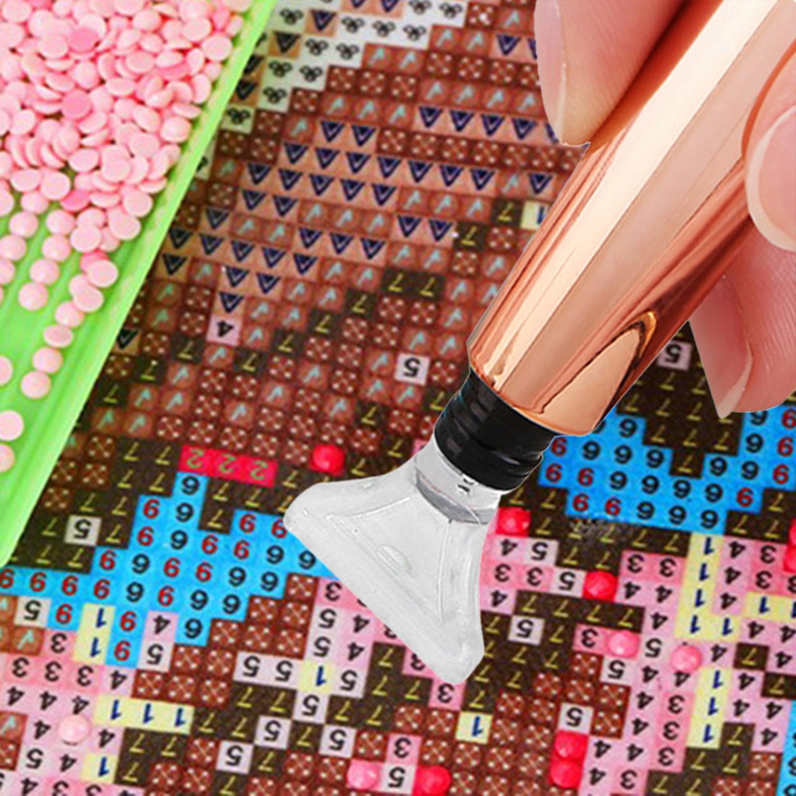 5D Diamond Painting Pen Kit Alloy Point 6 Picking Heads Embroidery Love