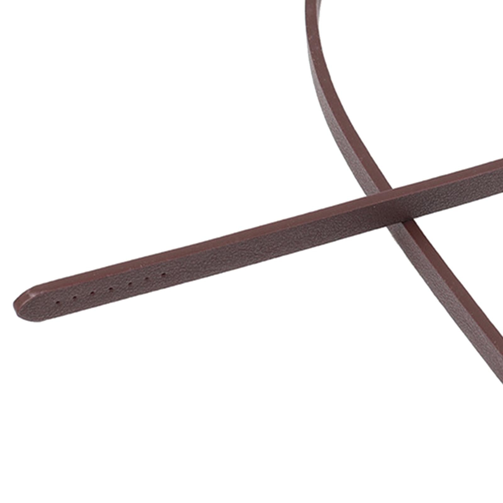 2x Bag Strap Band Accs Making Supplies DIY Replacement Tote Bag Shoulder Bag Brown