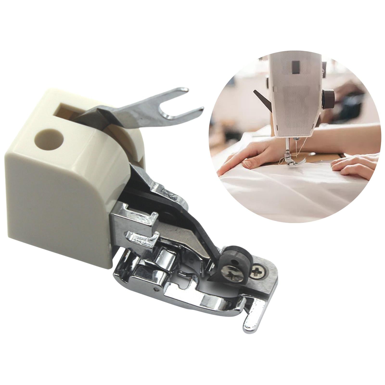 Domestic Sewing Machine Side Cutter Overlock Presser Foot Attachment Tool