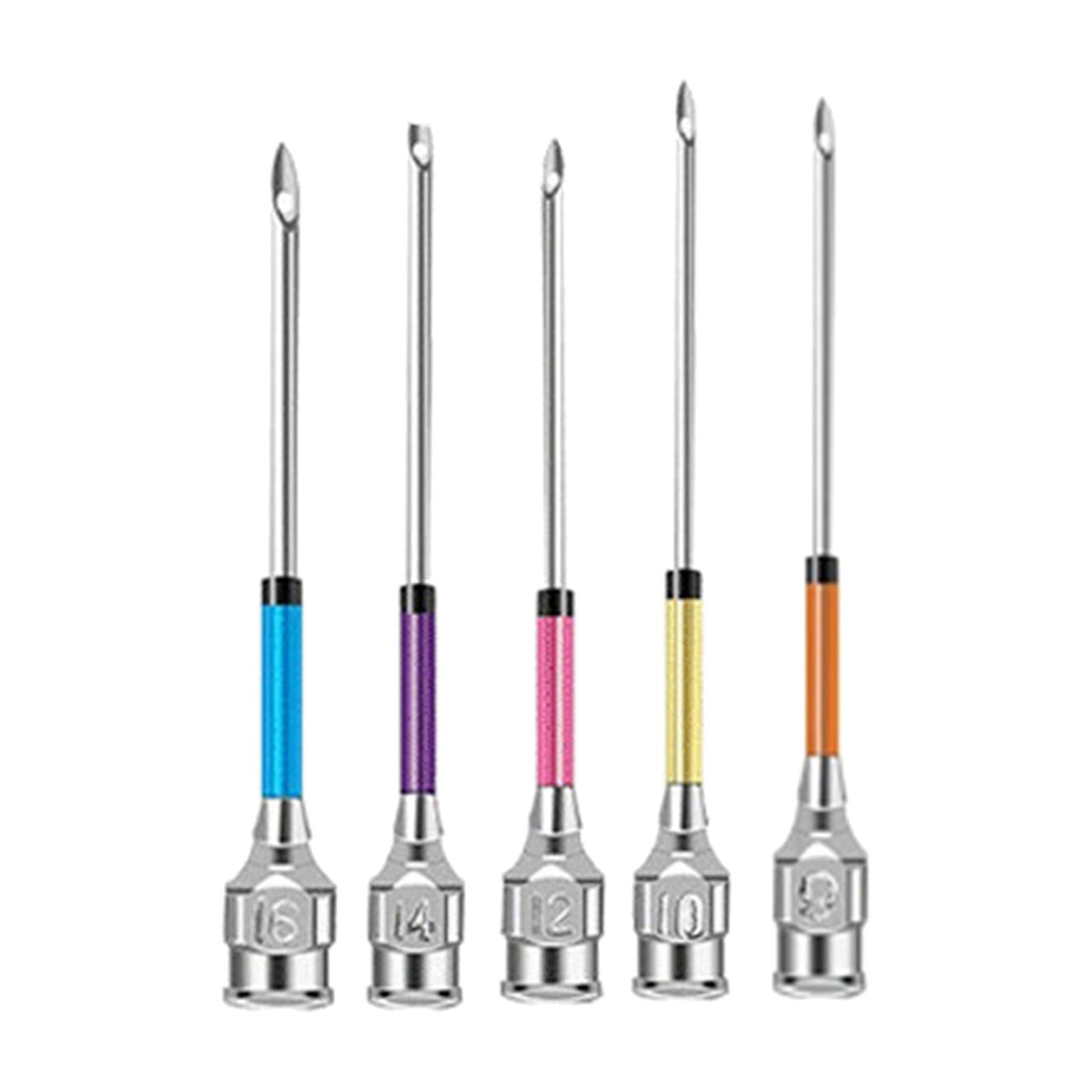 Embroidery Kit Stitching Punch Sewing Pins Needles for Beginners 5.5x4x2cm