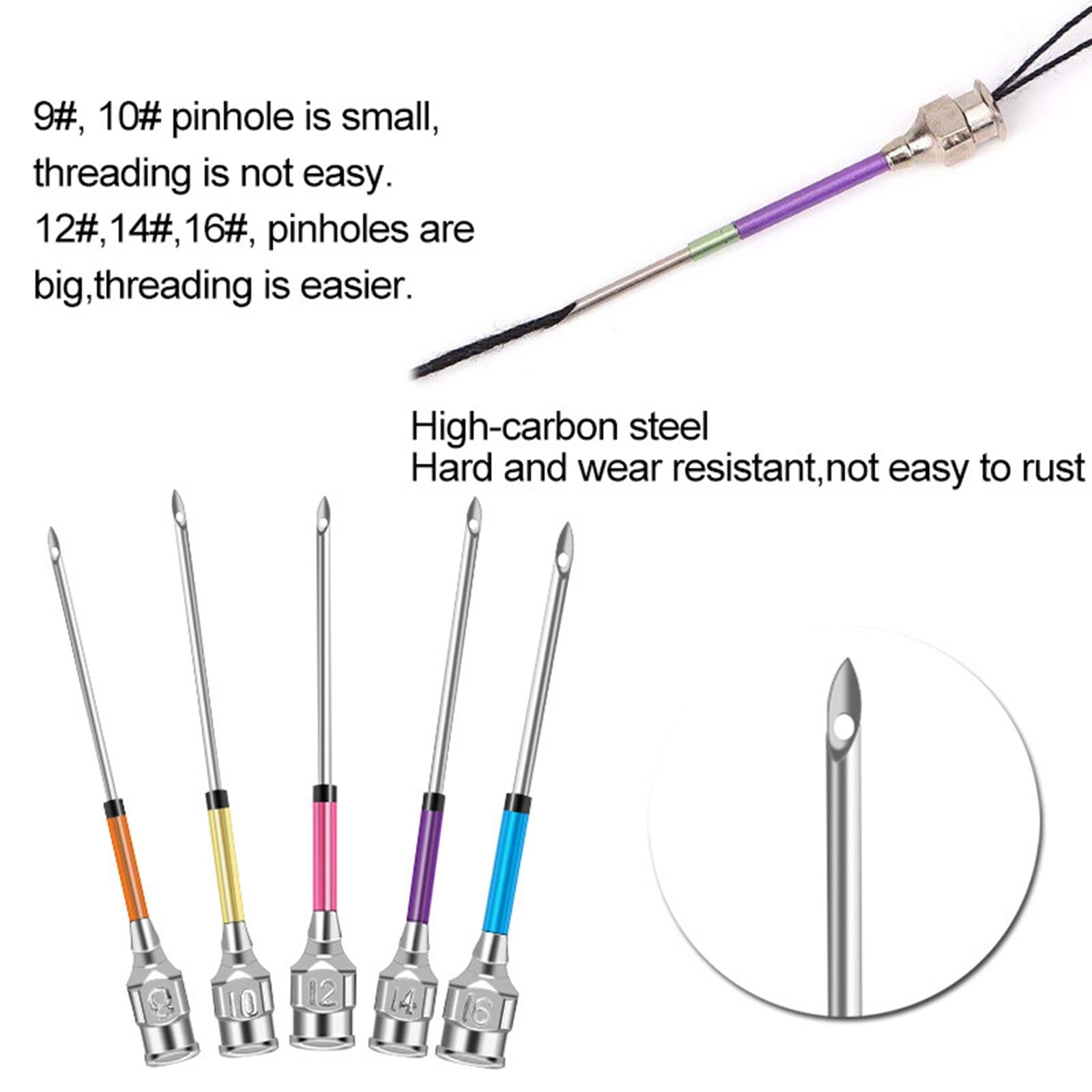 Punch Needle Kit for Embroidery Needle Threader for Beginner Cross Stitching