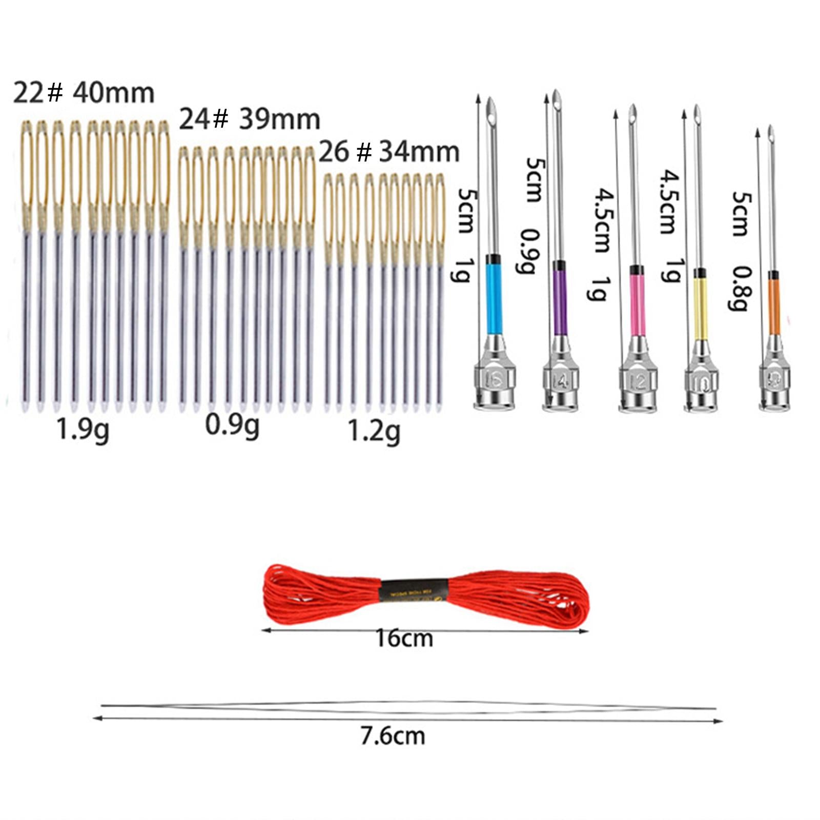 Punch Needle Kit for Embroidery Needle Threader for Beginner Cross Stitching