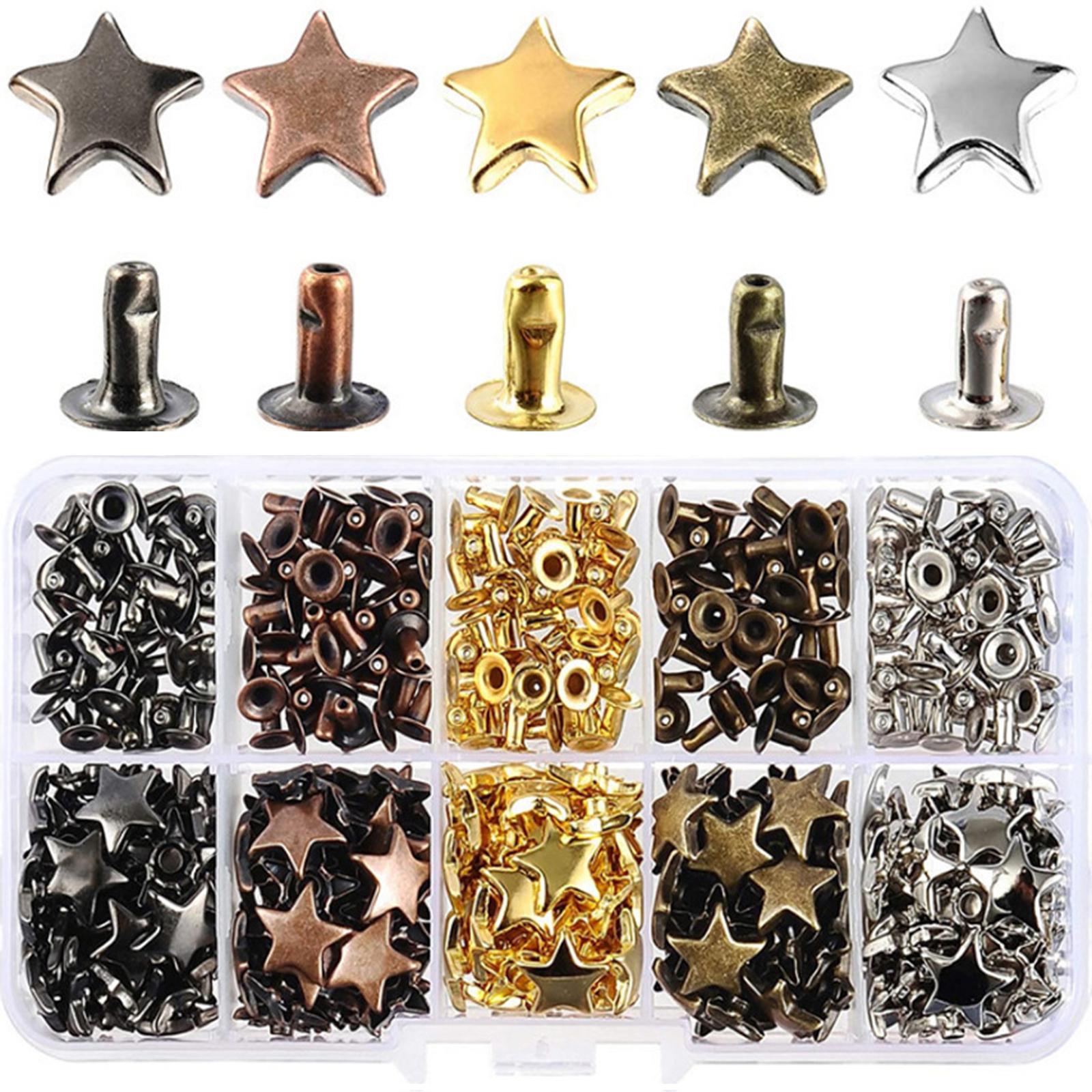 Stud Spike Rivet Craft Bag Leather Craft Accessories DIY Garment Rivets