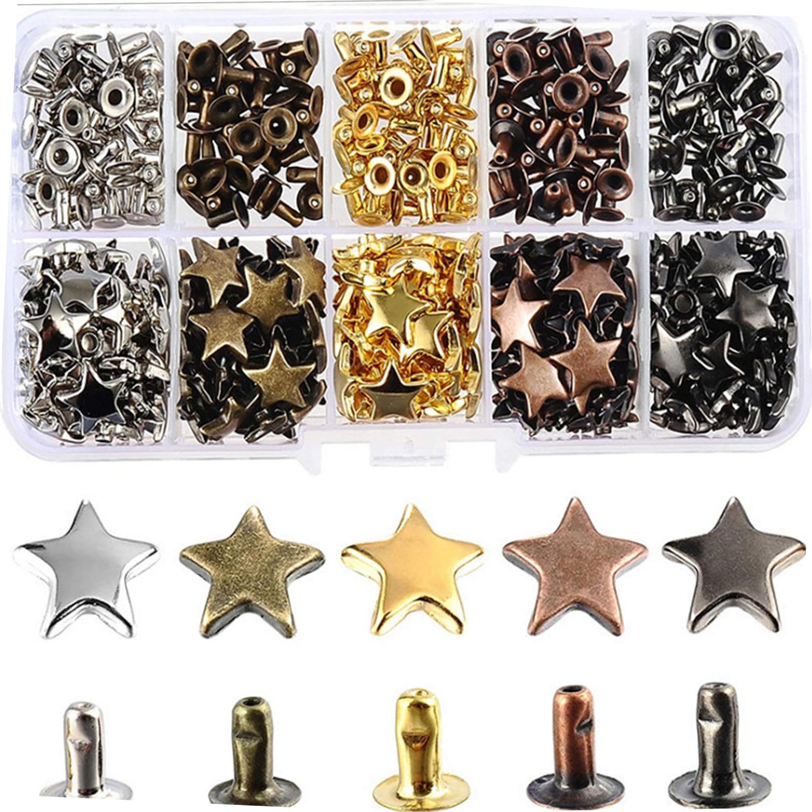 Stud Spike Rivet Craft Bag Leather Craft Accessories DIY Garment Rivets