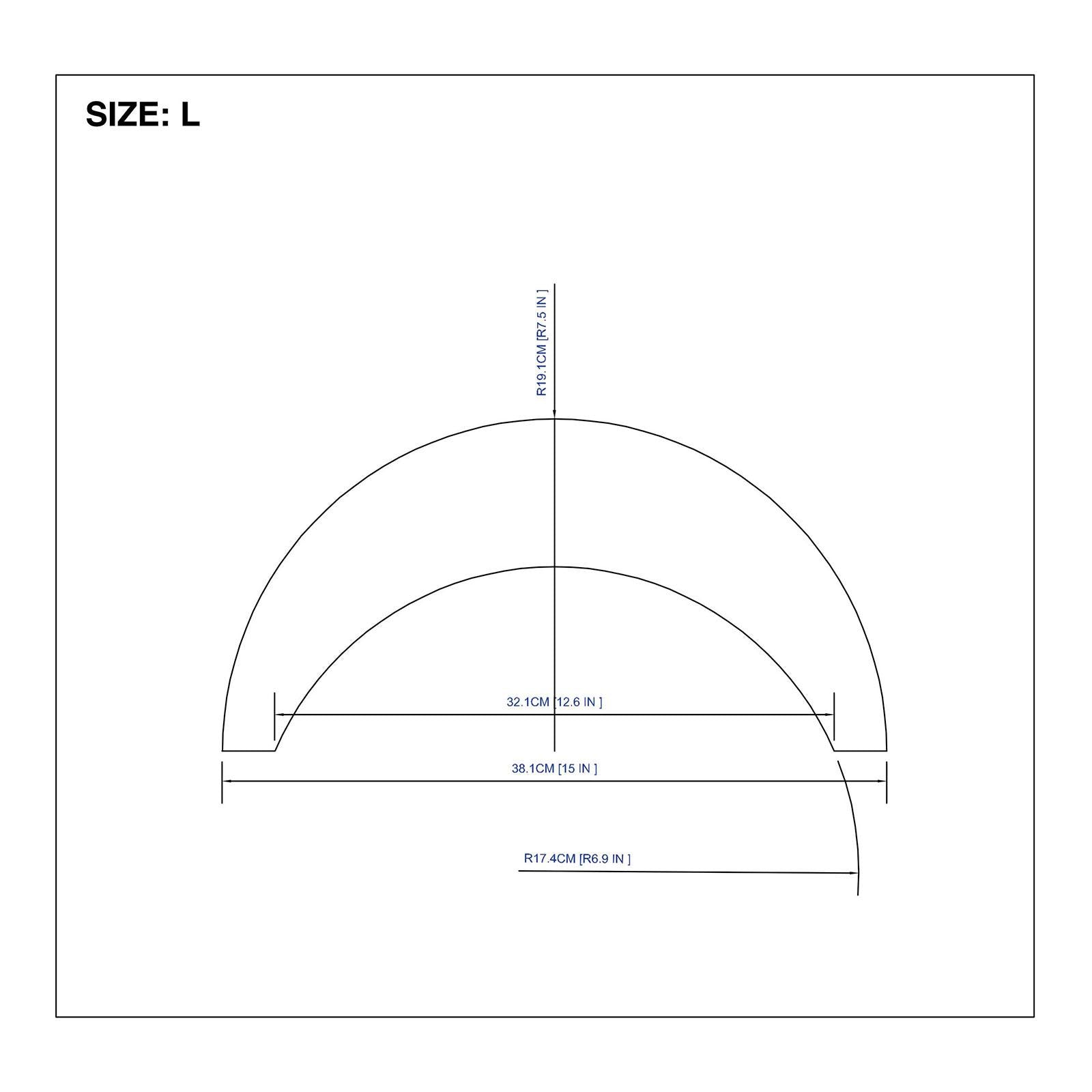 Ruler Template Sewing Tool Domestic Sewing Machine Quilting L 38.1X19.1cm