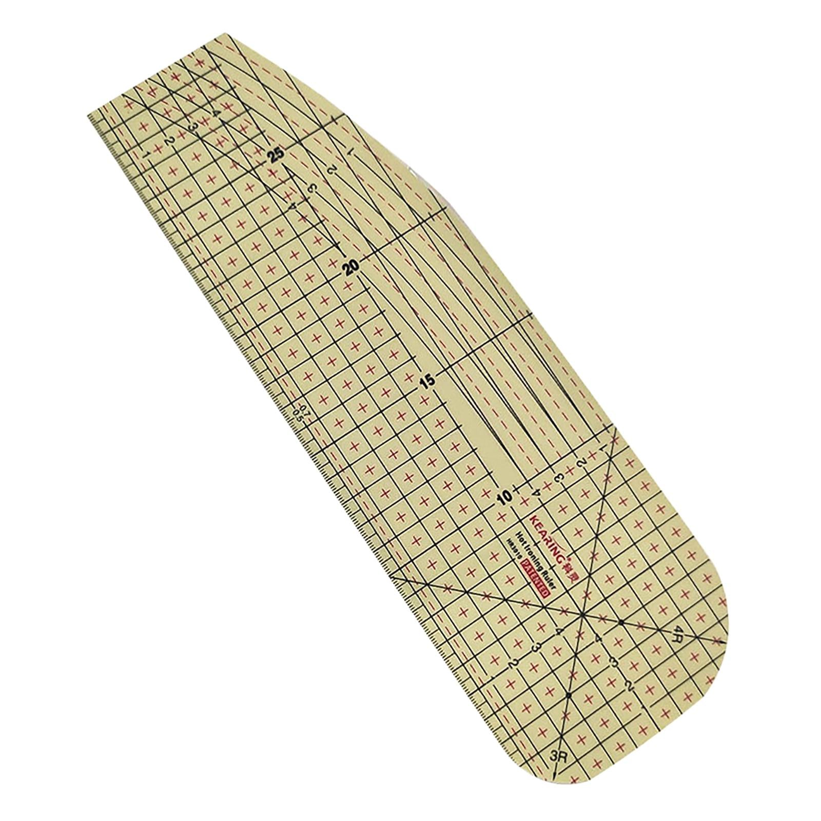Hot Hem Ruler Sewing Measuring Tools Patchwork Ruler Ironing Ruler HR3010