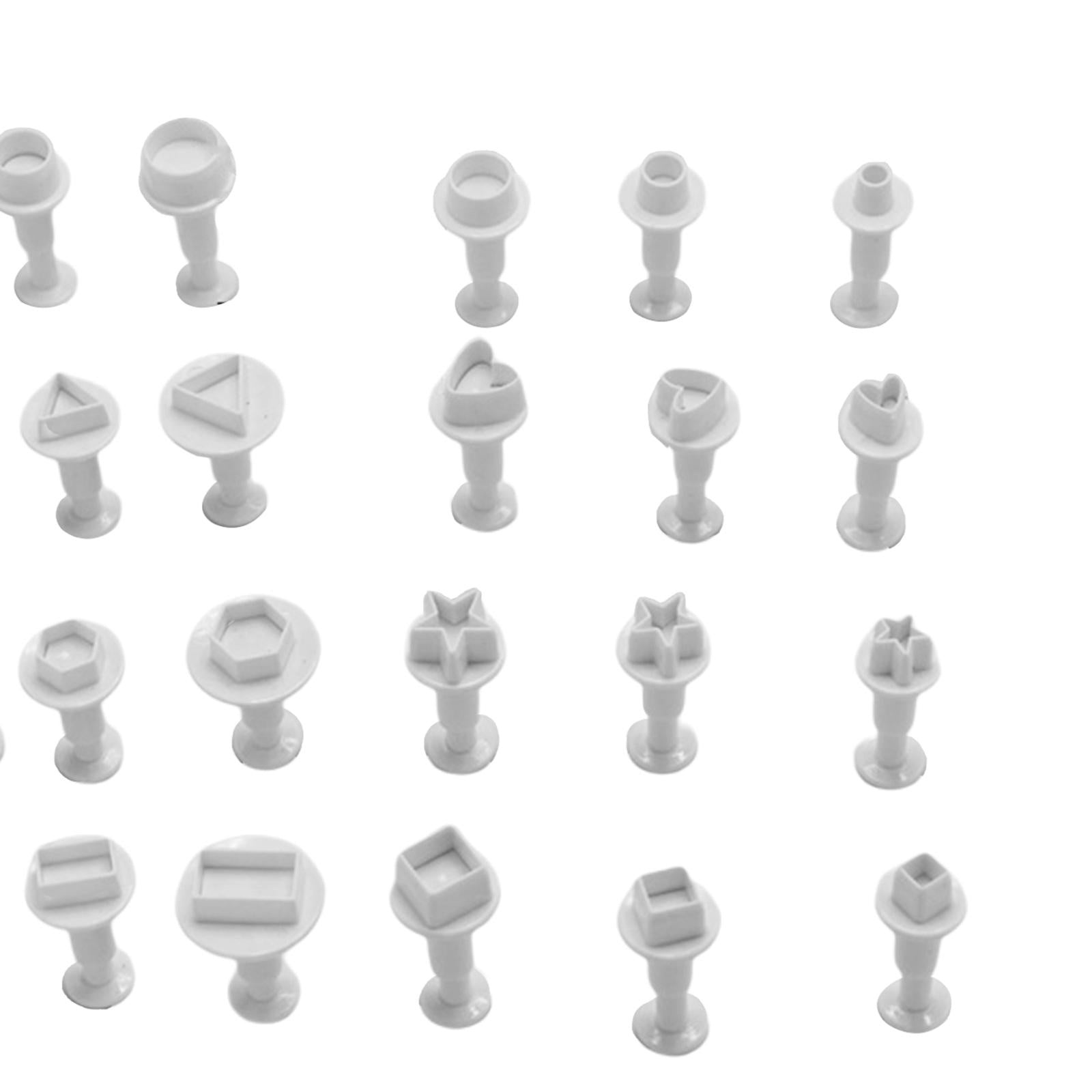 Earring Cutting Mold Handmade Baking Mould DIY for Cookie Cake 32 Piece