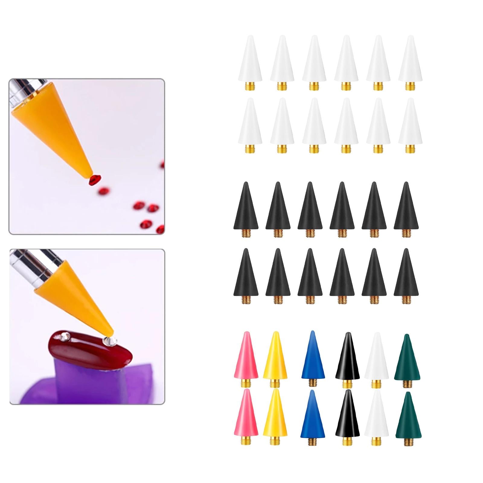 12x DIY Diamond Painting Pen Point Drill Pen Replace Accessories mixed color
