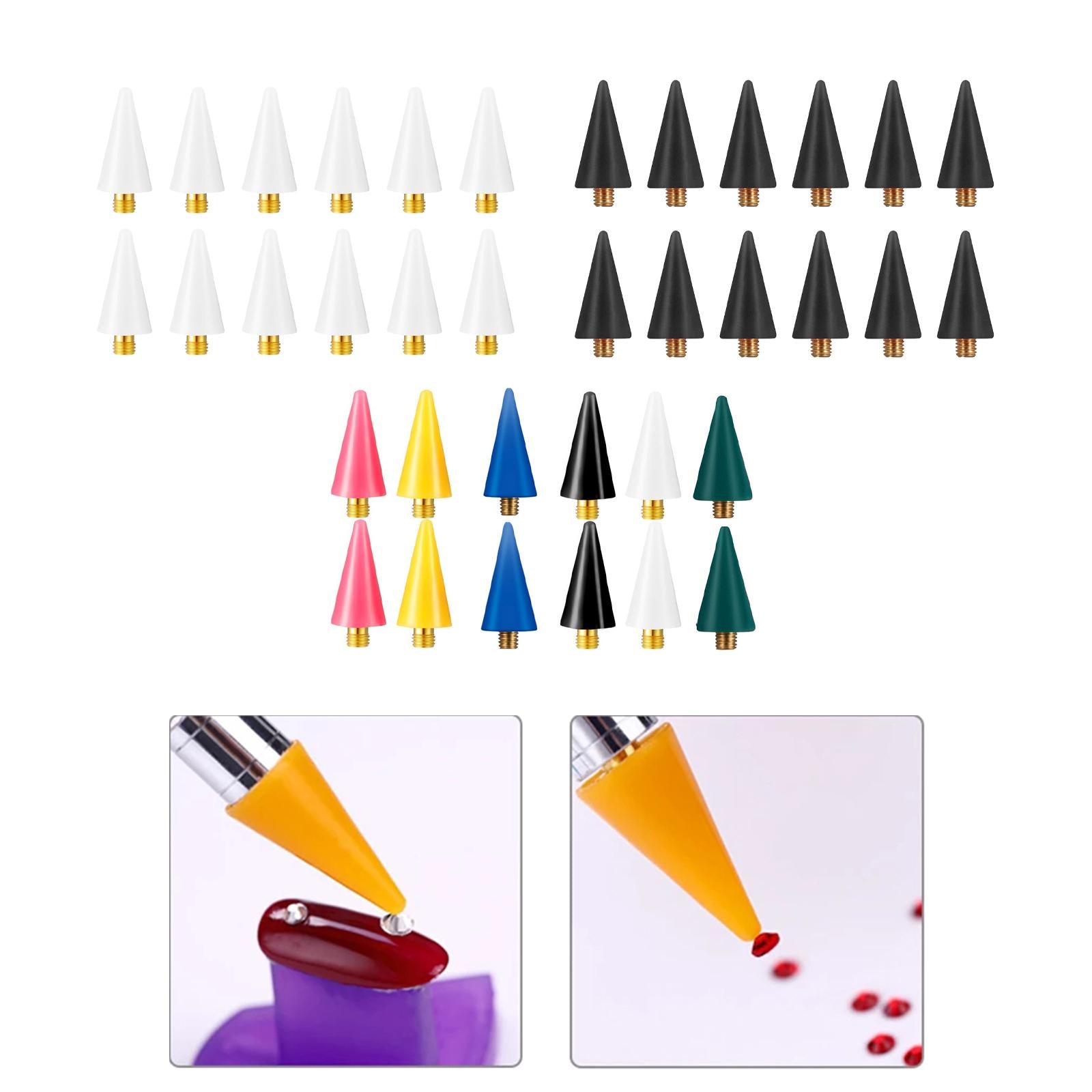 12x DIY Diamond Painting Pen Point Drill Pen Replace Accessories mixed color