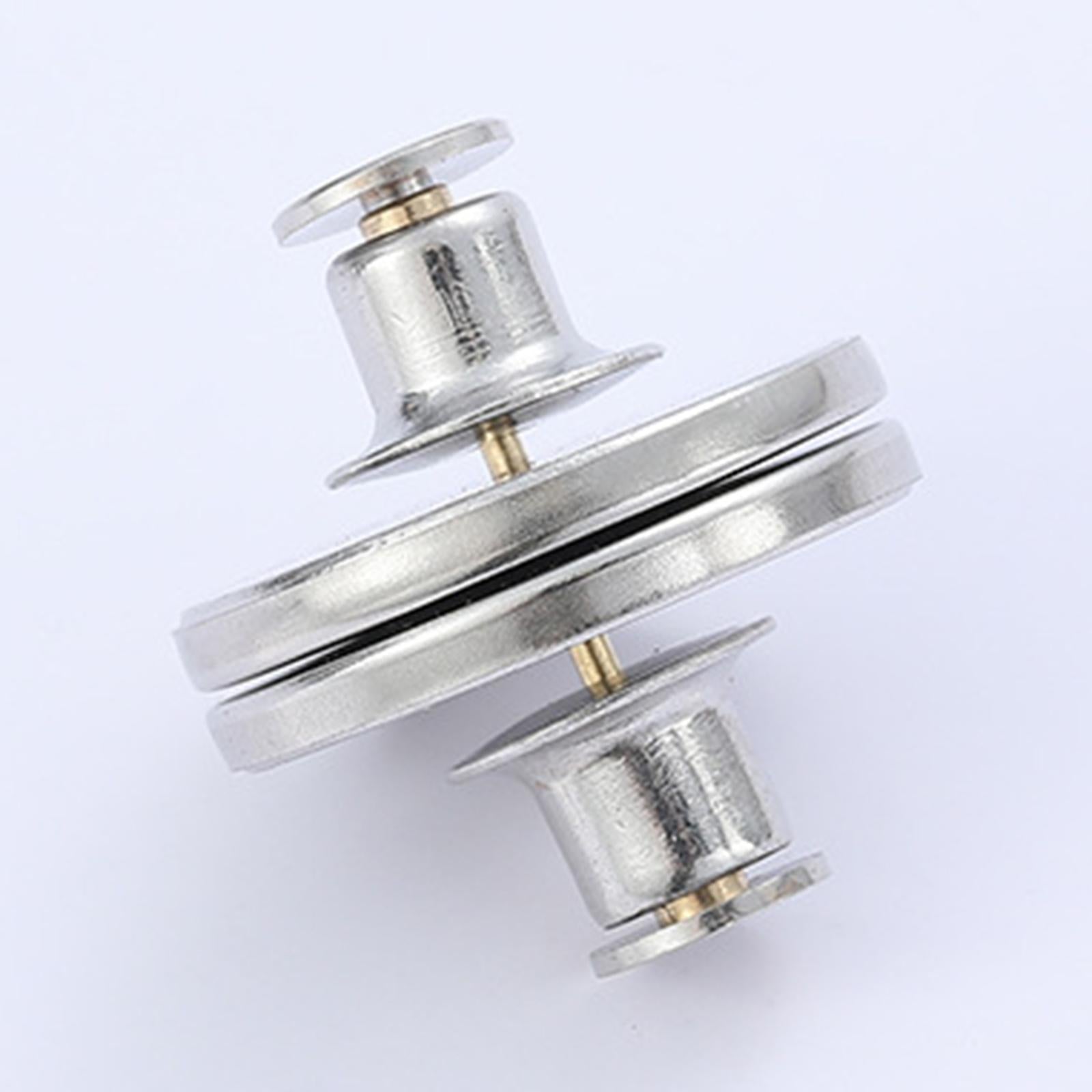 6 Pair Jean Curtain Button Clasps Snaps Fastener No Sew for Jackets Clothing 20mm