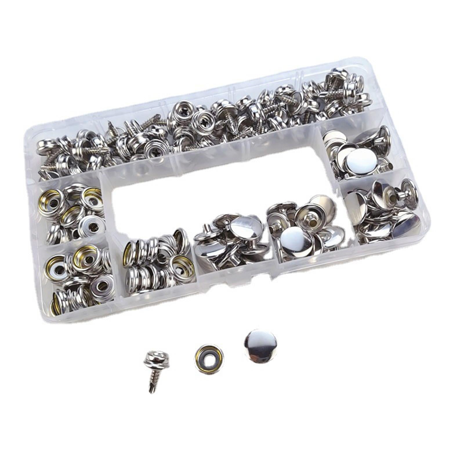 Canvas Tarp Snap Button Boat Cover Screw Fastener Furniture Buckle Tools