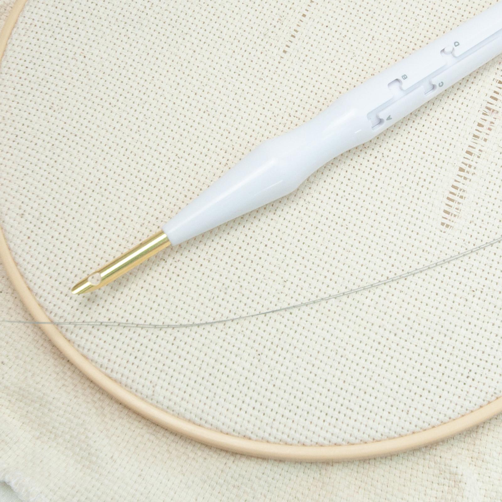 Big Eye Punch Needle Stitching DIY Weaving Wool Felting Supplies Sewing