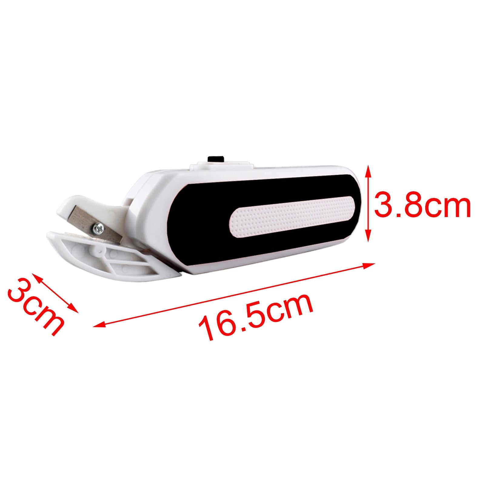 Electric Scissors Mini Handheld for Cardboard Cutting Tool Scrapbooking Black