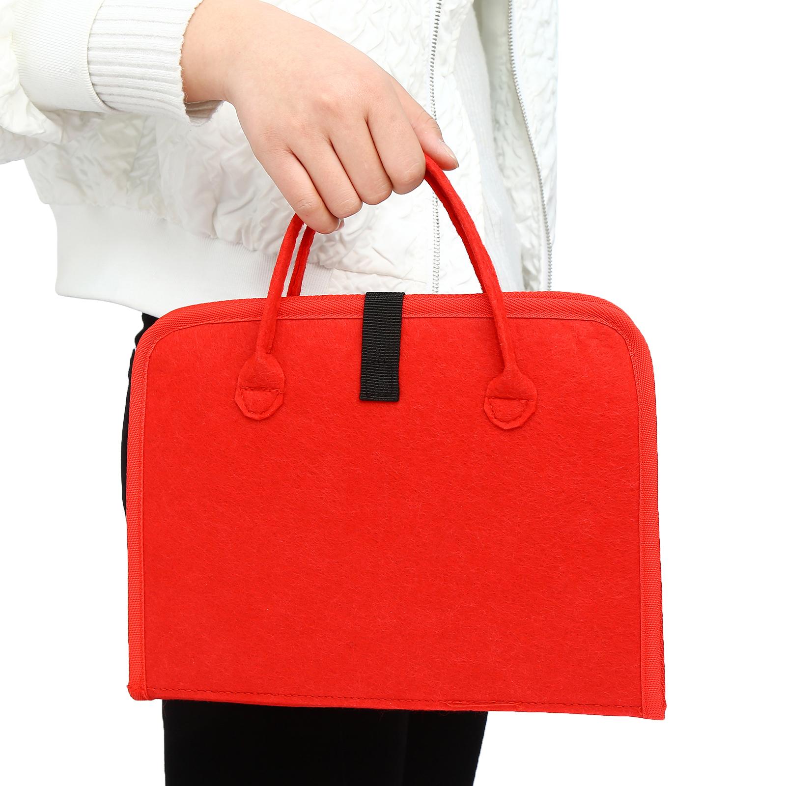 DIY Diamond Painting Handbag Mosaic Drill Eco-friendly Bags Red