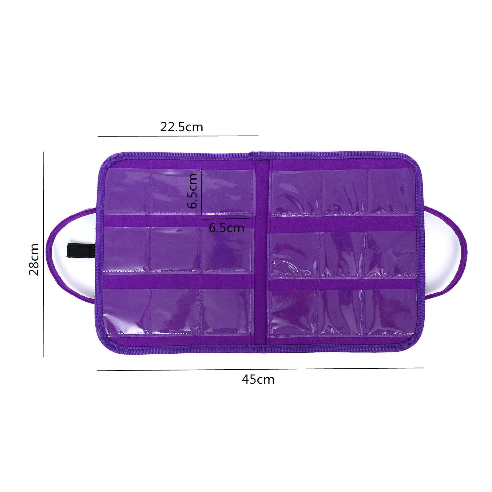 DIY Diamond Painting Handbag Mosaic Drill Eco-friendly Bags Purple