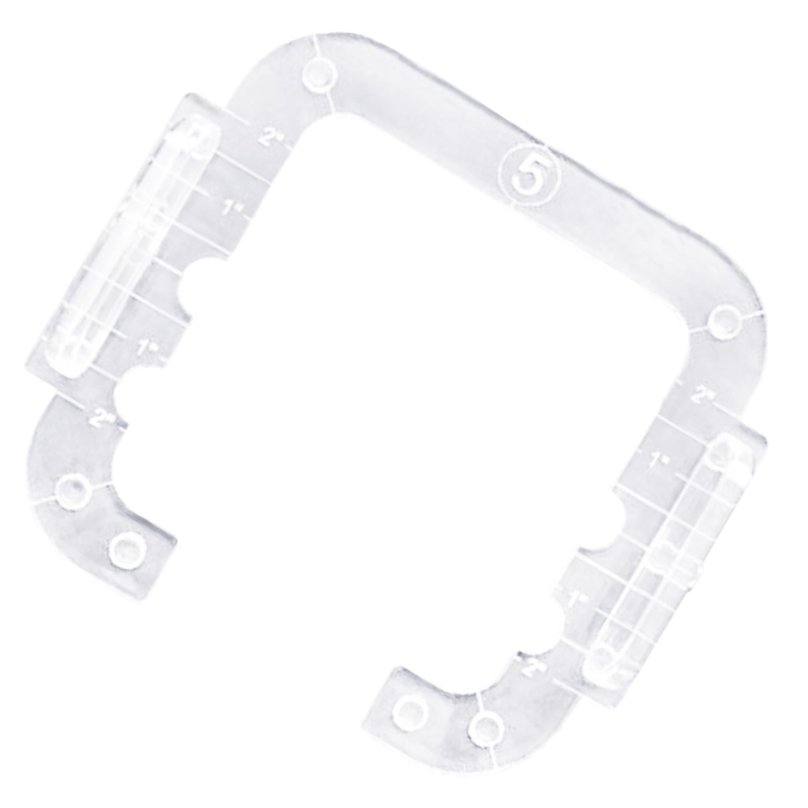 Free Motion Quilting Template Ruler Frame Drawing DIY Tracing Tools