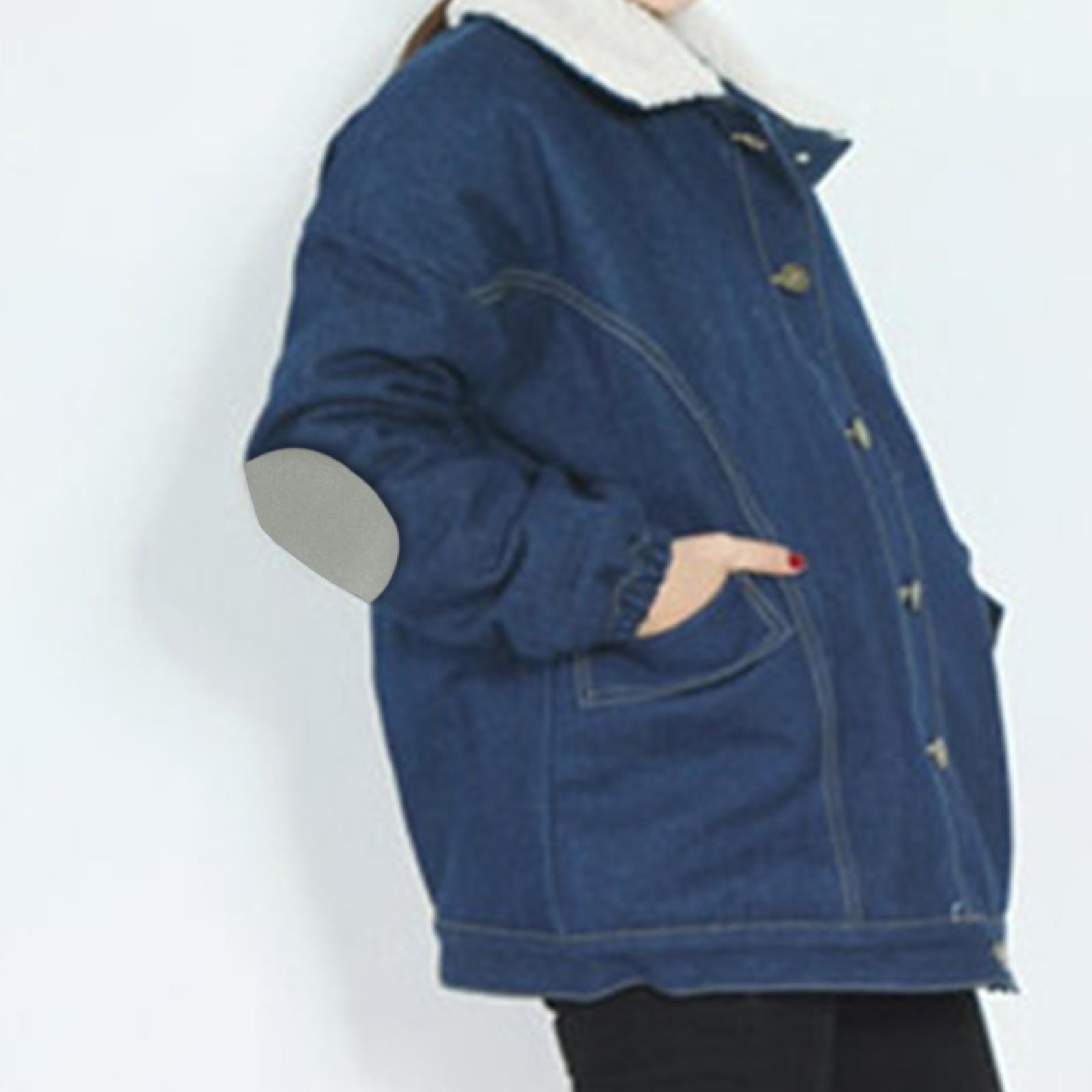 10 Pieces Artificial Leather Patches Sew On/Iron On Applique for Clothing