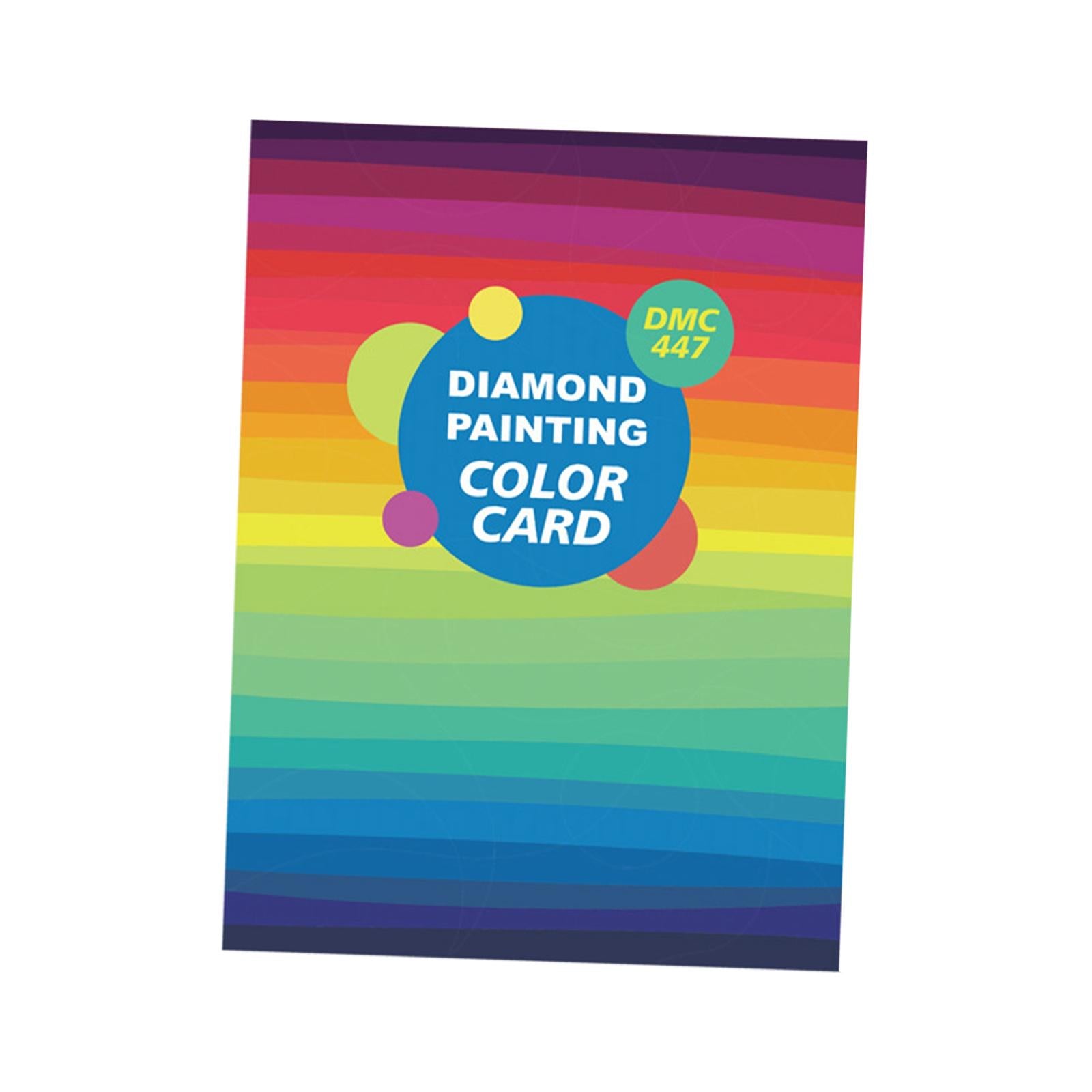 DMC Color Chart for Diamond Painting Book 5D Diamond Art Reference Tools