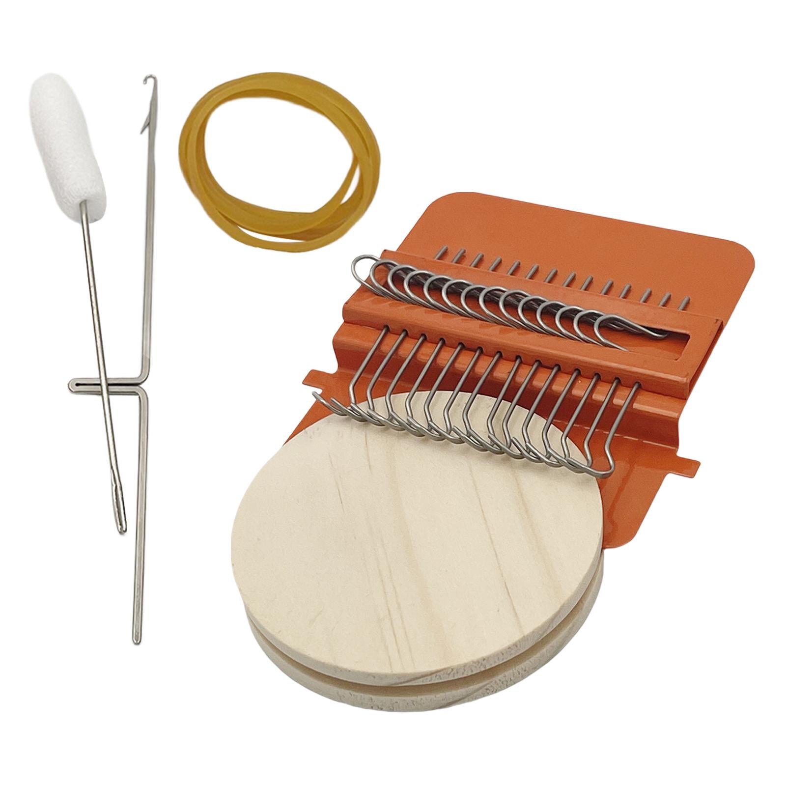 Speedweave Darning Loom Type Weave Tool Wood Weaving Frame Loom 12/14 14 Pin