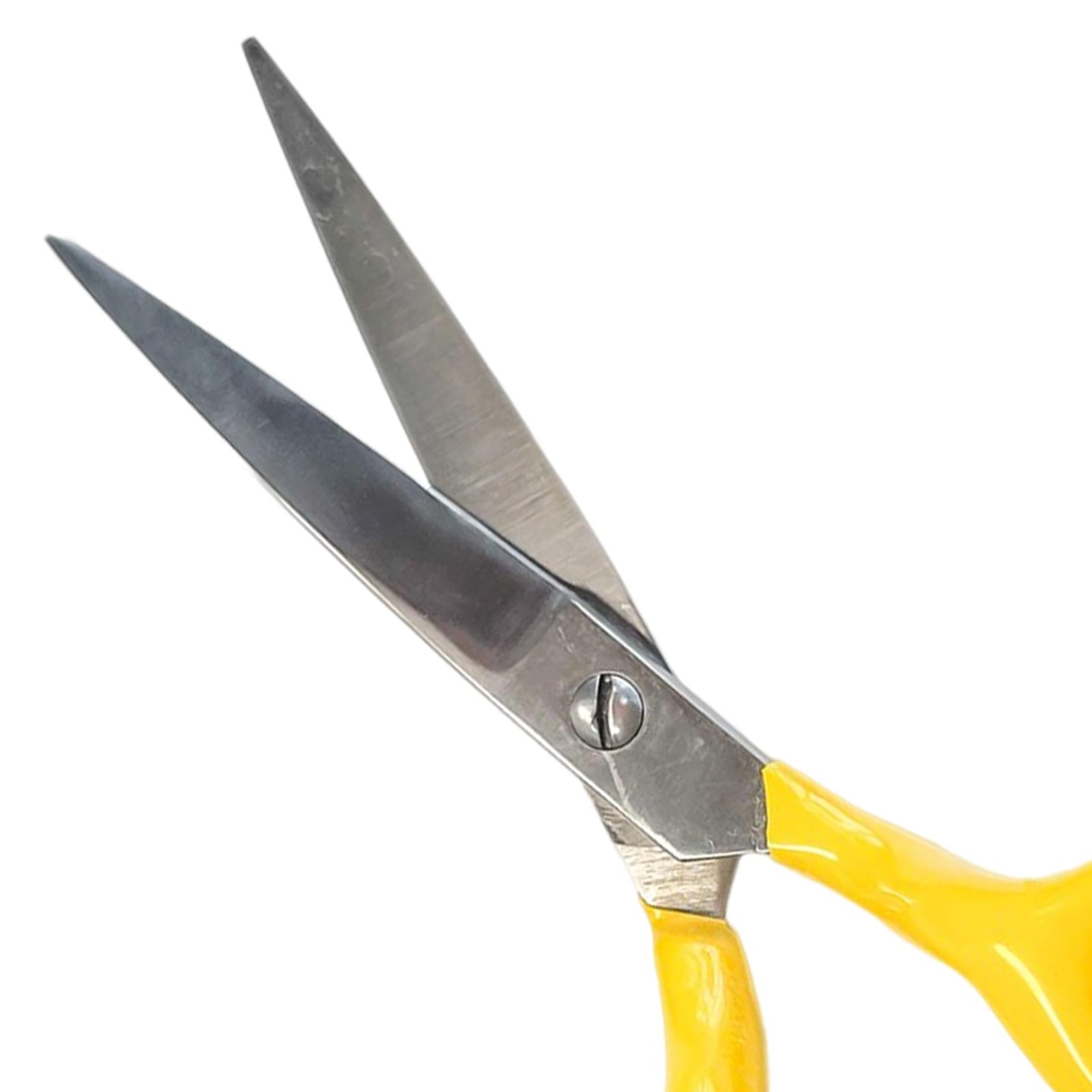 1PC Carpet Scissors Sharp Sturdy with Comfort Grip for DIY Crafting Yellow