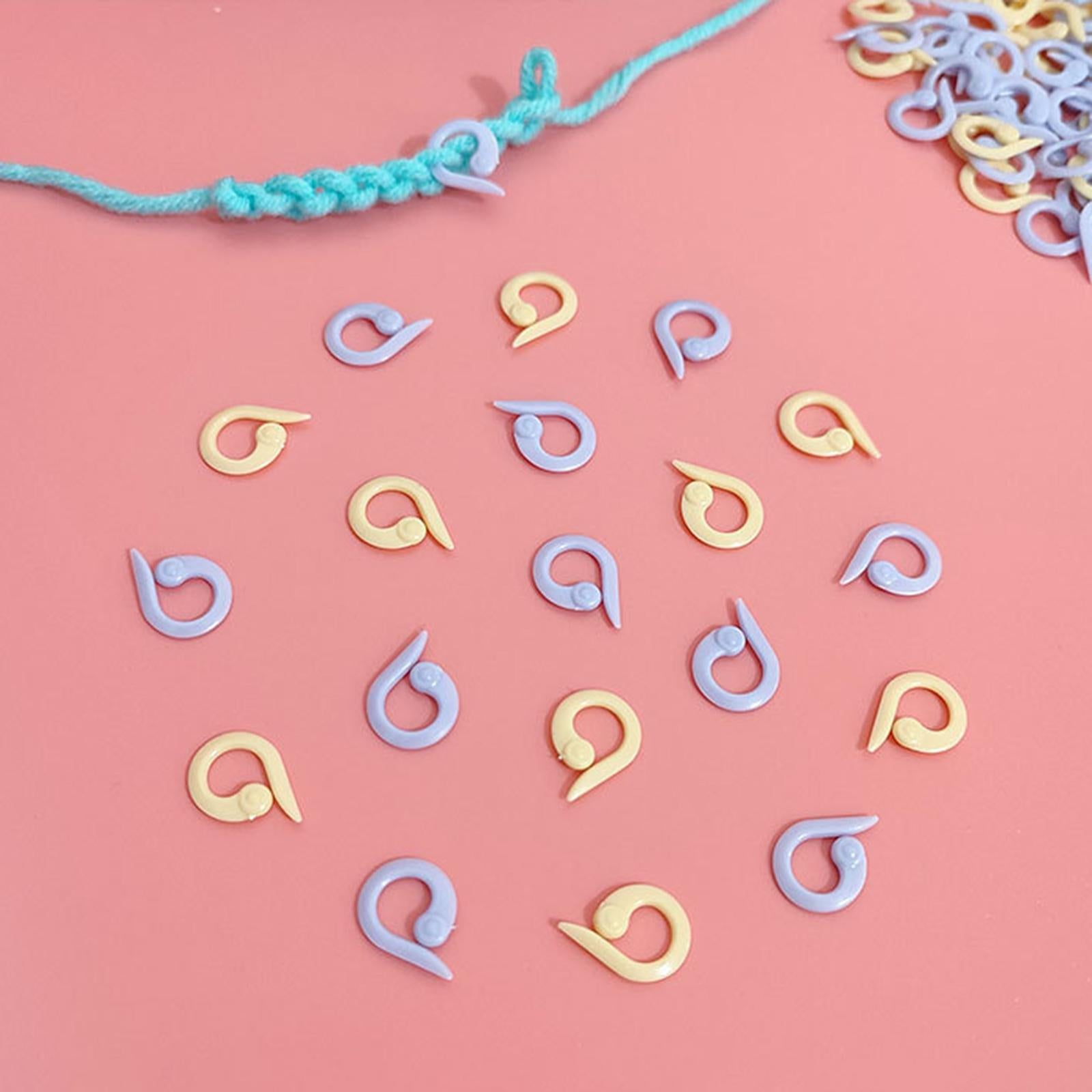 100Pcs Sewing Counting Circular Rings Craftwork Accessories Knit Markers