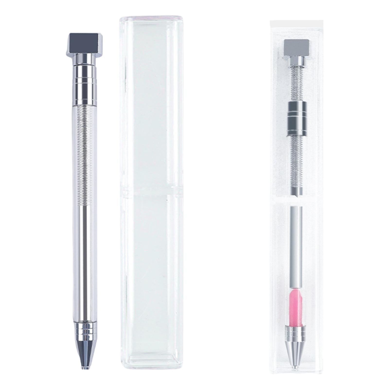 Dotting Pen Crystals Wax Pencil for Nail Art Manicure Decoration Tools White