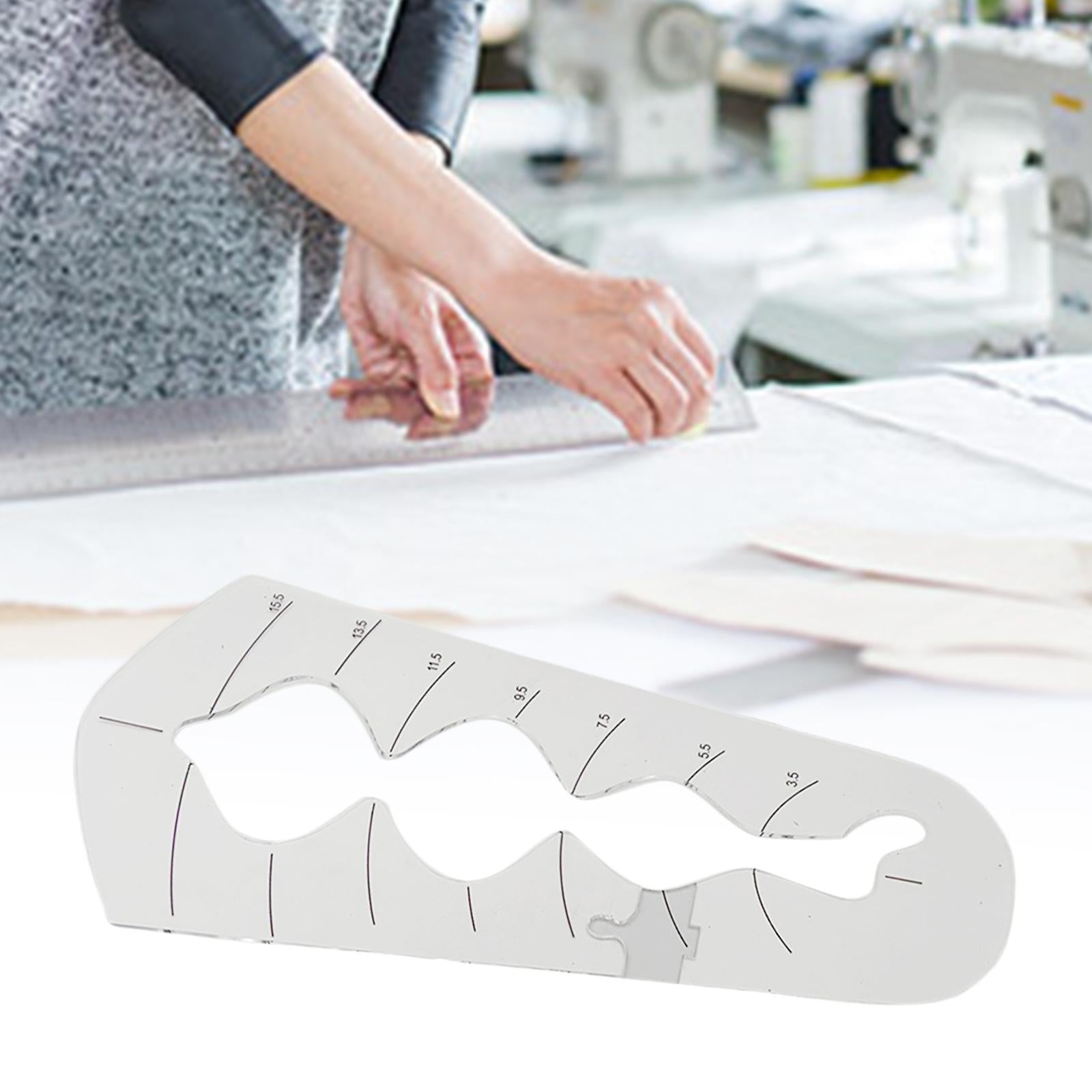 Quilting Template Ruler Bubble Border Acrylic for DIY Craftwork and Sewing
