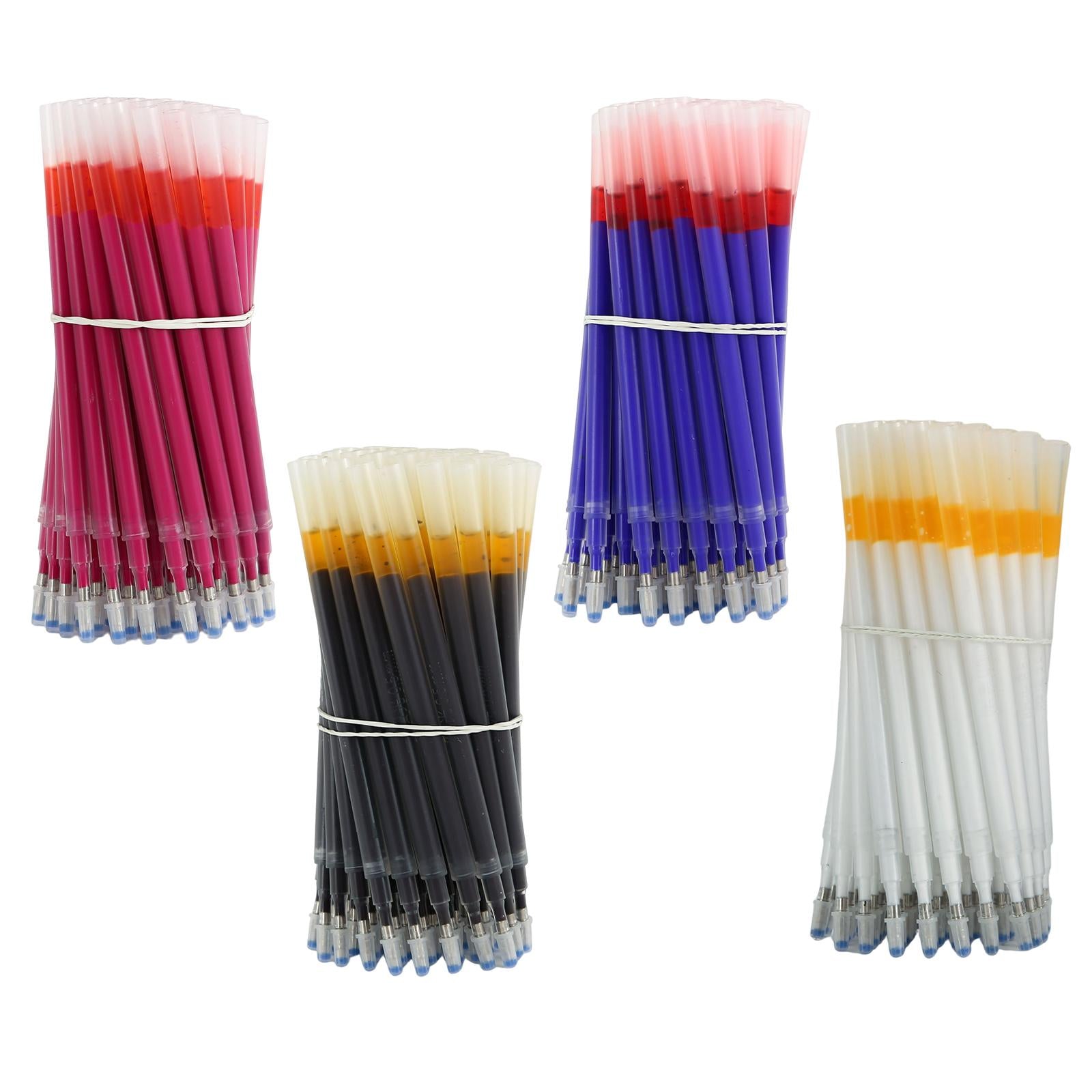 50pcs Heat Erase Pens Refills Heat Disappearing Ink for Quilting Sewing Red