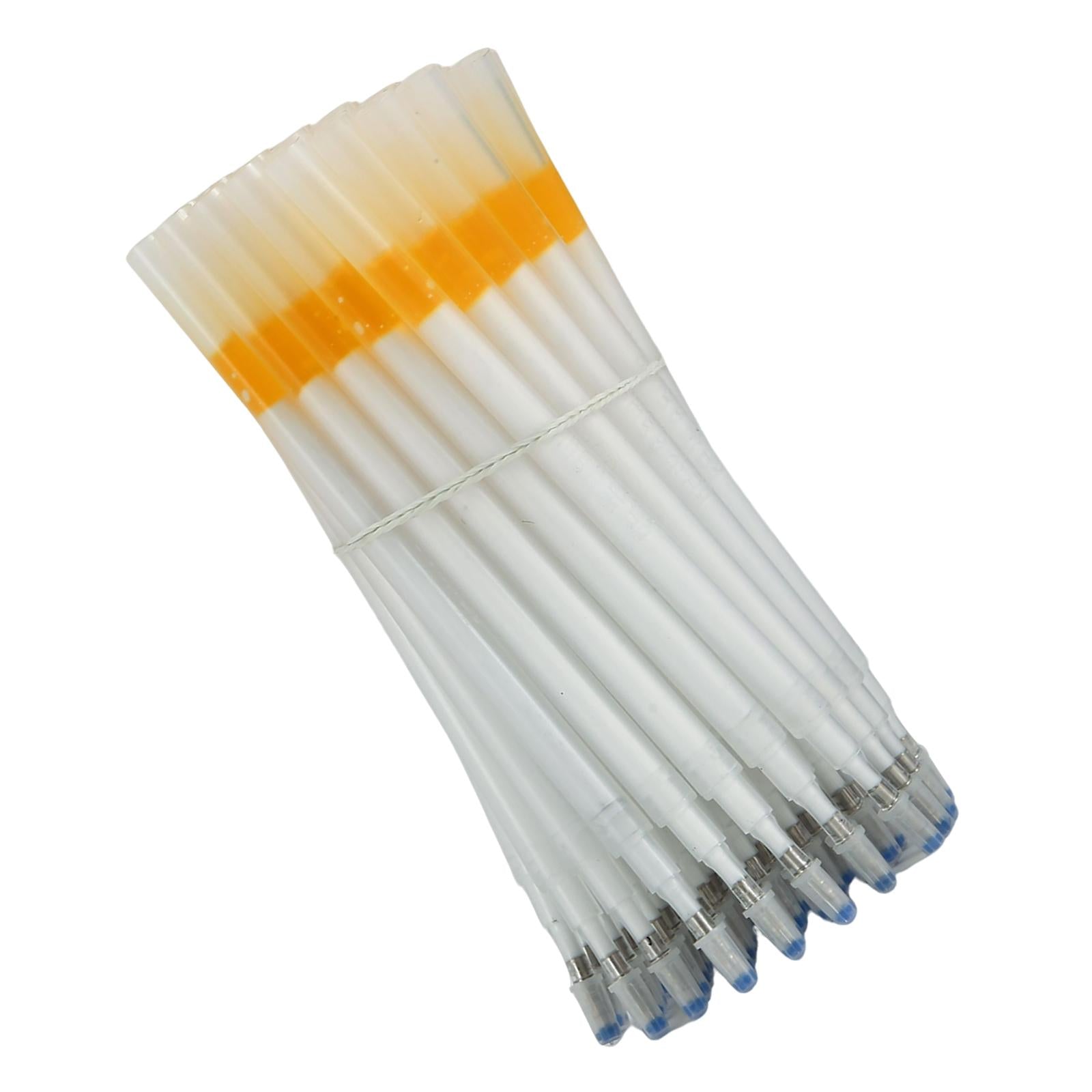 50pcs Heat Erase Pens Refills Heat Disappearing Ink for Quilting Sewing White
