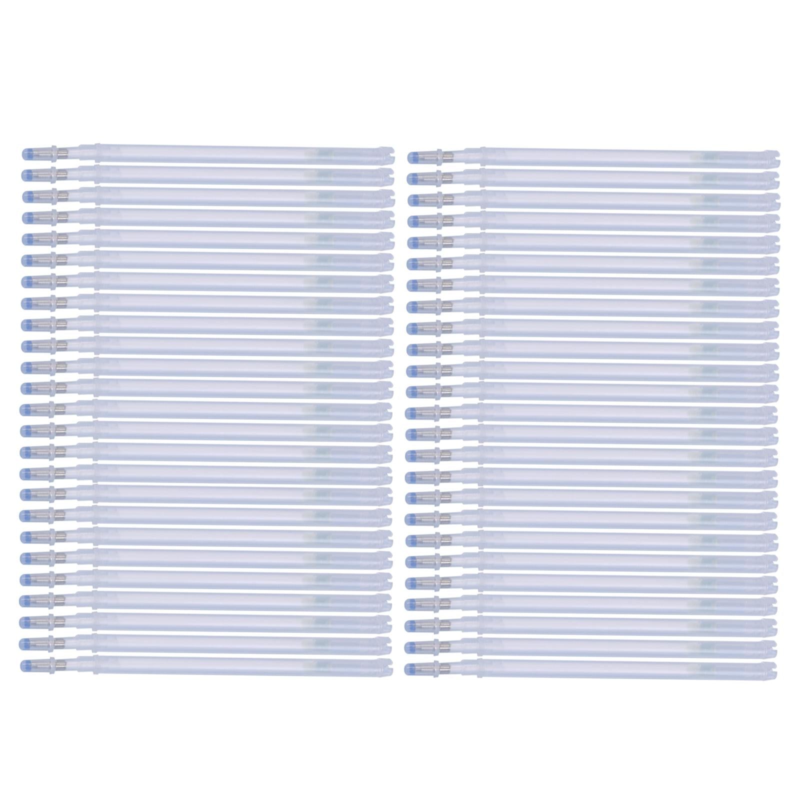 Heat Erasable Pen Refills Fabric Marker Tailors Quilting Embroidery Sewing White Thick 50pcs