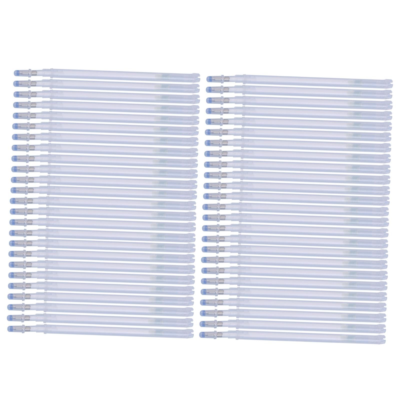 Heat Erasable Pen Refills Fabric Marker Tailors Quilting Embroidery Sewing White Thick 50pcs