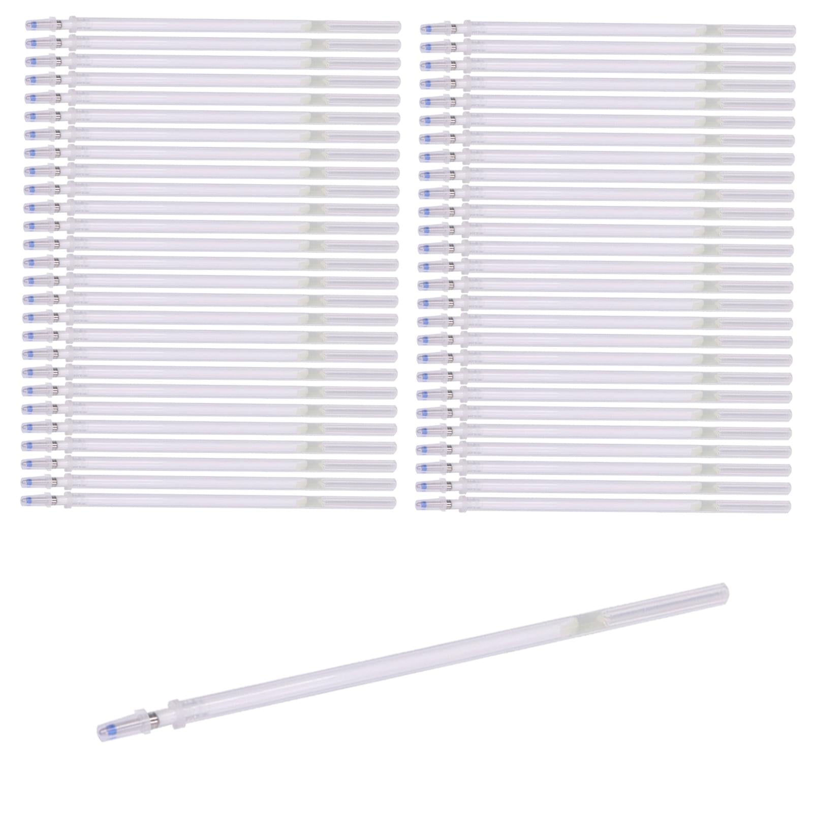 Heat Erasable Pen Refills Fabric Marker Tailors Quilting Embroidery Sewing White Thin 100pcs