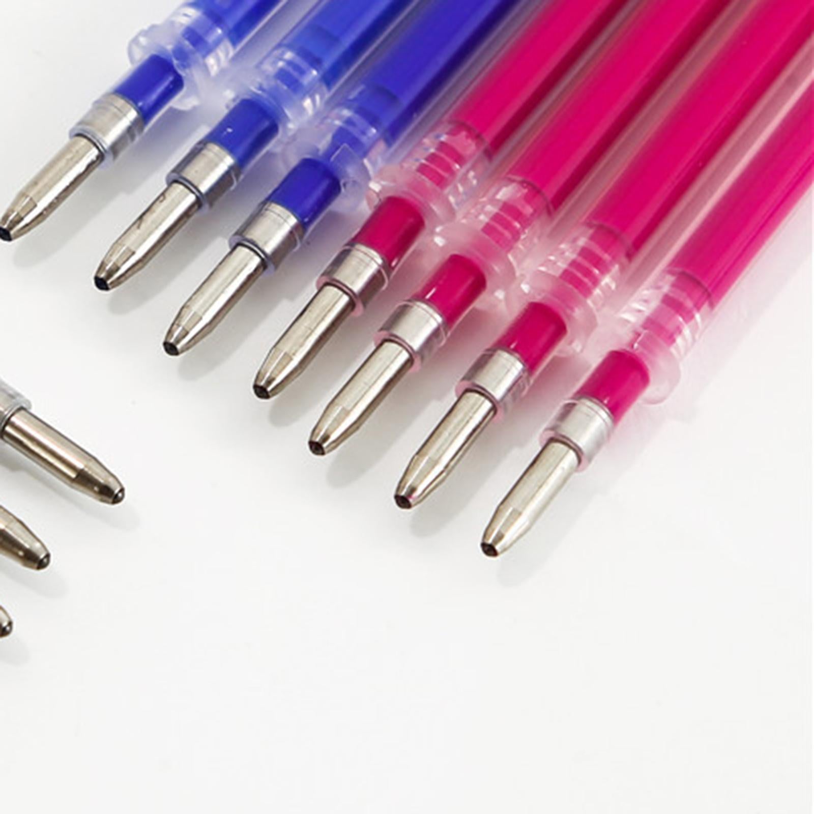 Heat Erasable Pen Refills Fabric Marker Tailors Quilting Embroidery Sewing Black Thick 50pcs